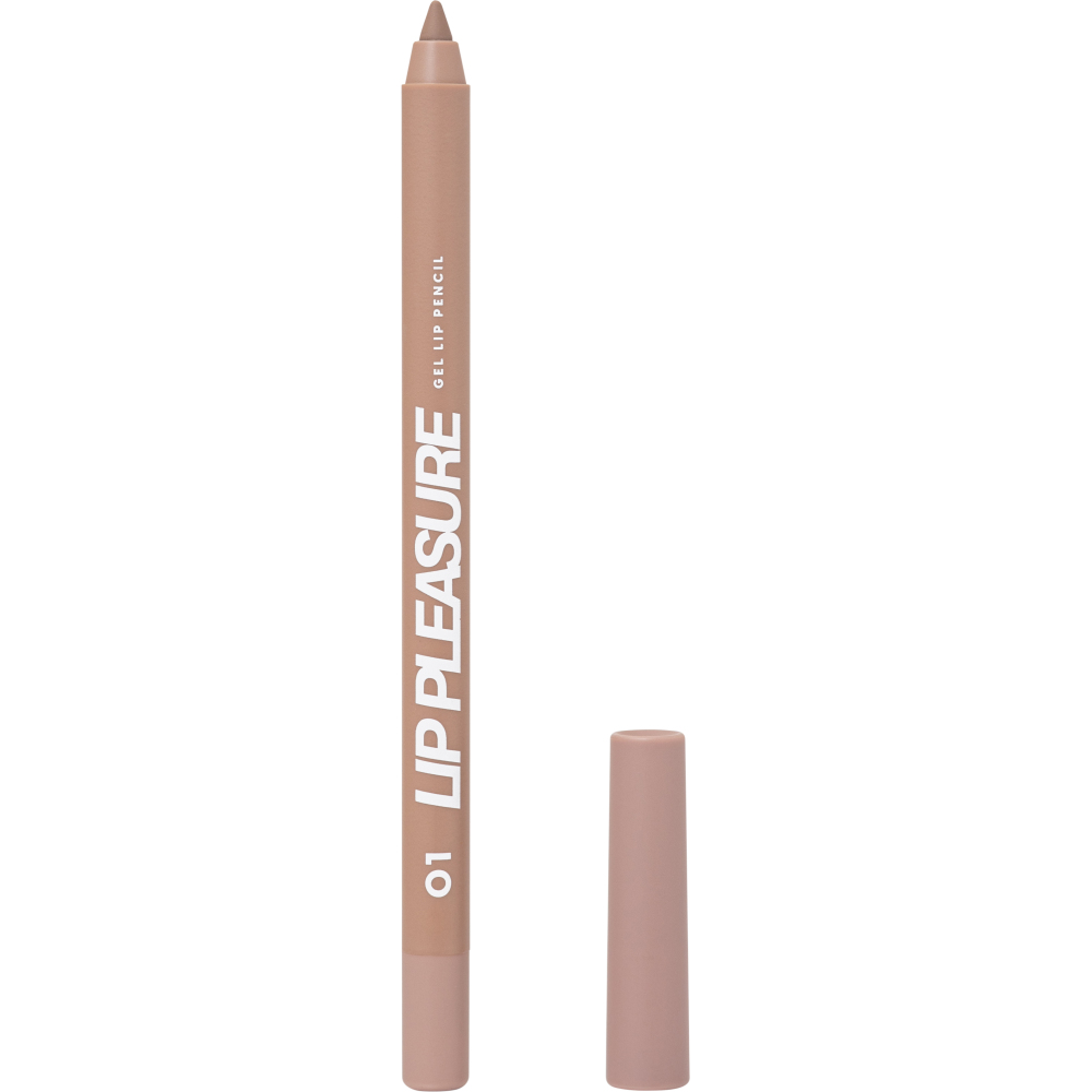 Карандаш для губ Love Generation Lip Pleasure, гелевый, тон: 01 светло-бежевый, 1.35г
