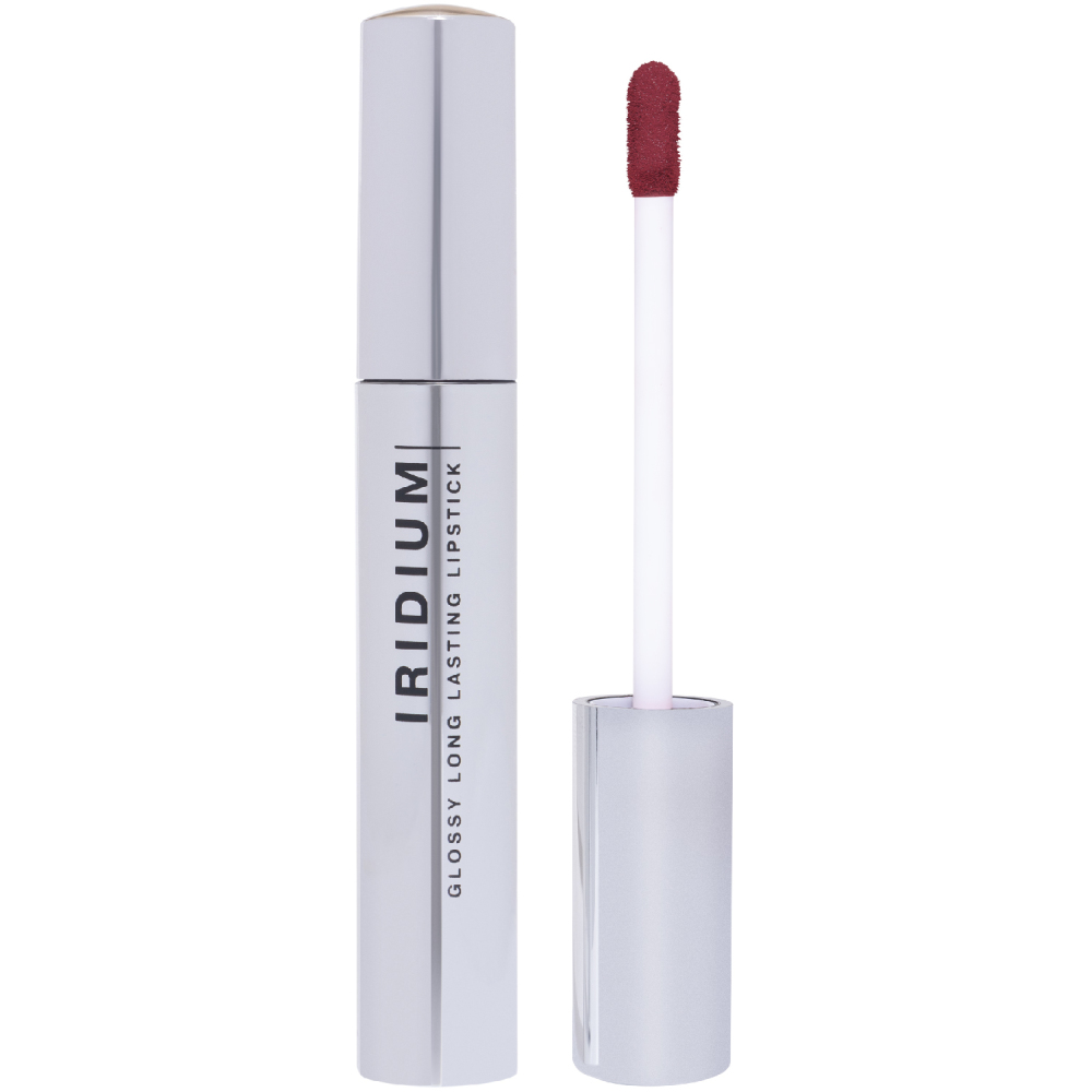 Губная помада Influence Beauty Iridium, глянцевая, стойкая, тон: 01 кораллово-розовый, 3мл