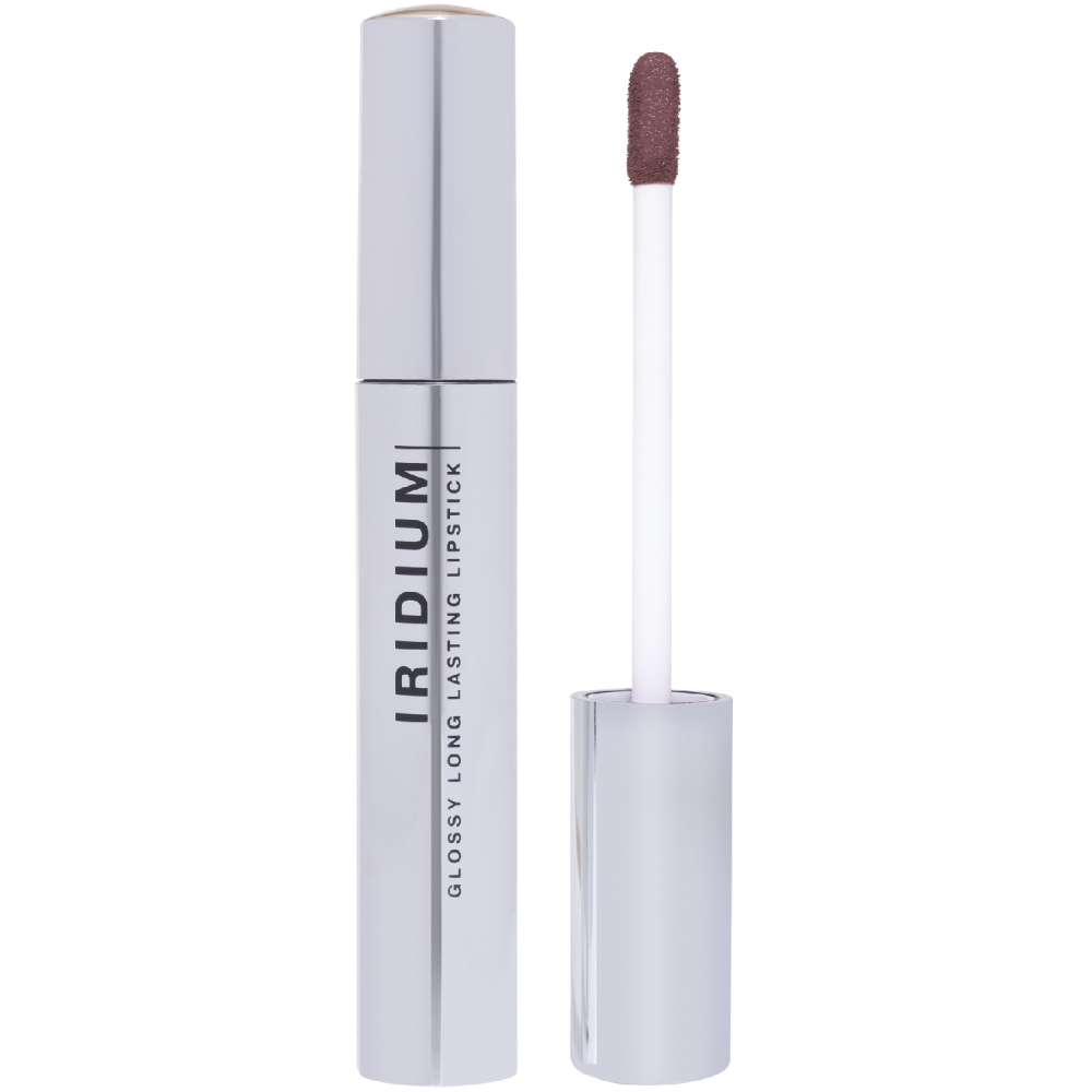 Губная помада Influence Beauty Iridium, глянцевая, стойкая, тон: 03 бежевый нюд, 3мл