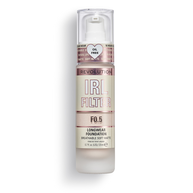 Тональная основа Makeup Revolution IRL FILTER LONGWEAR FOUNDATION F0.5