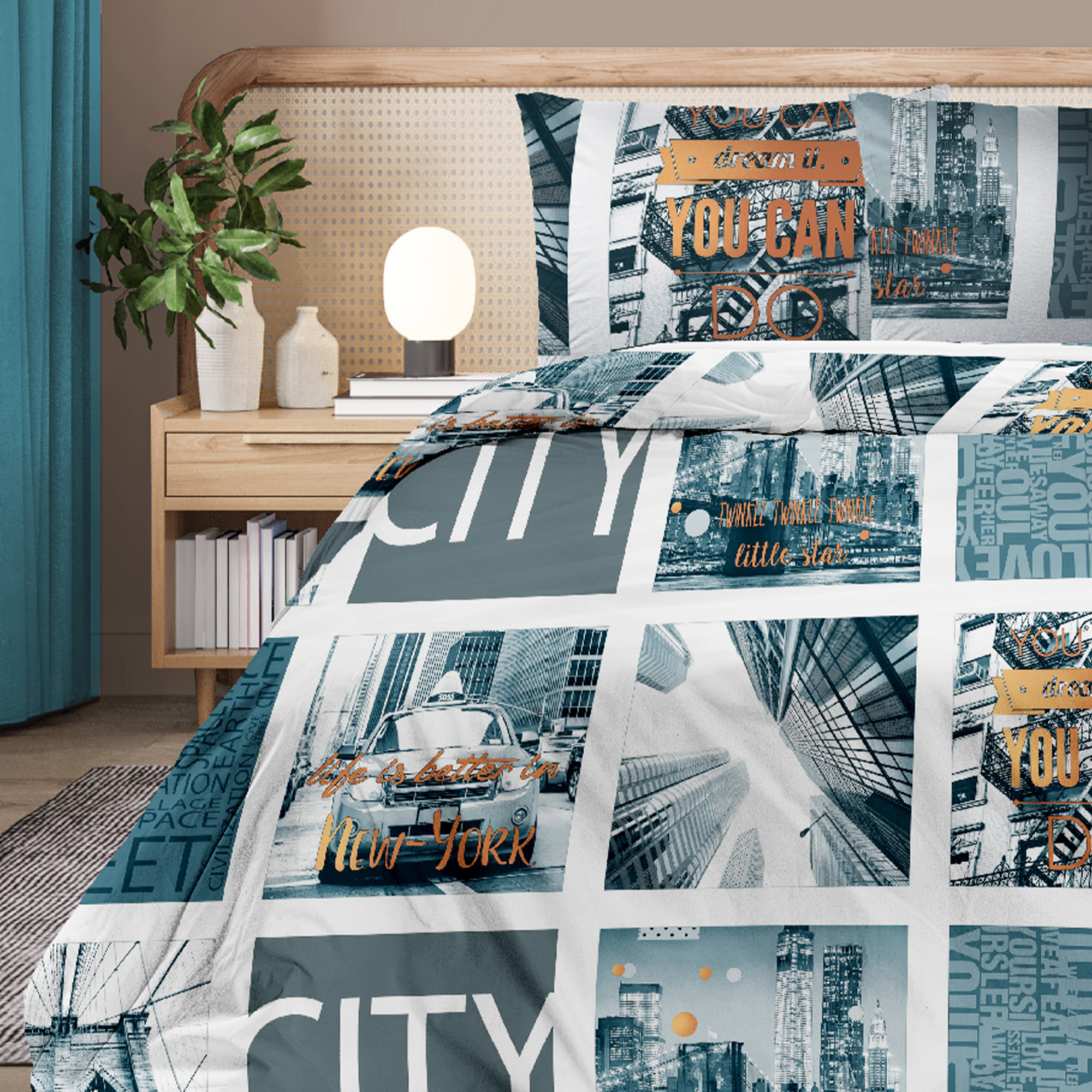 КПБ Home Trend 2,0 бязь наб 70х70 Сити (по 6) У