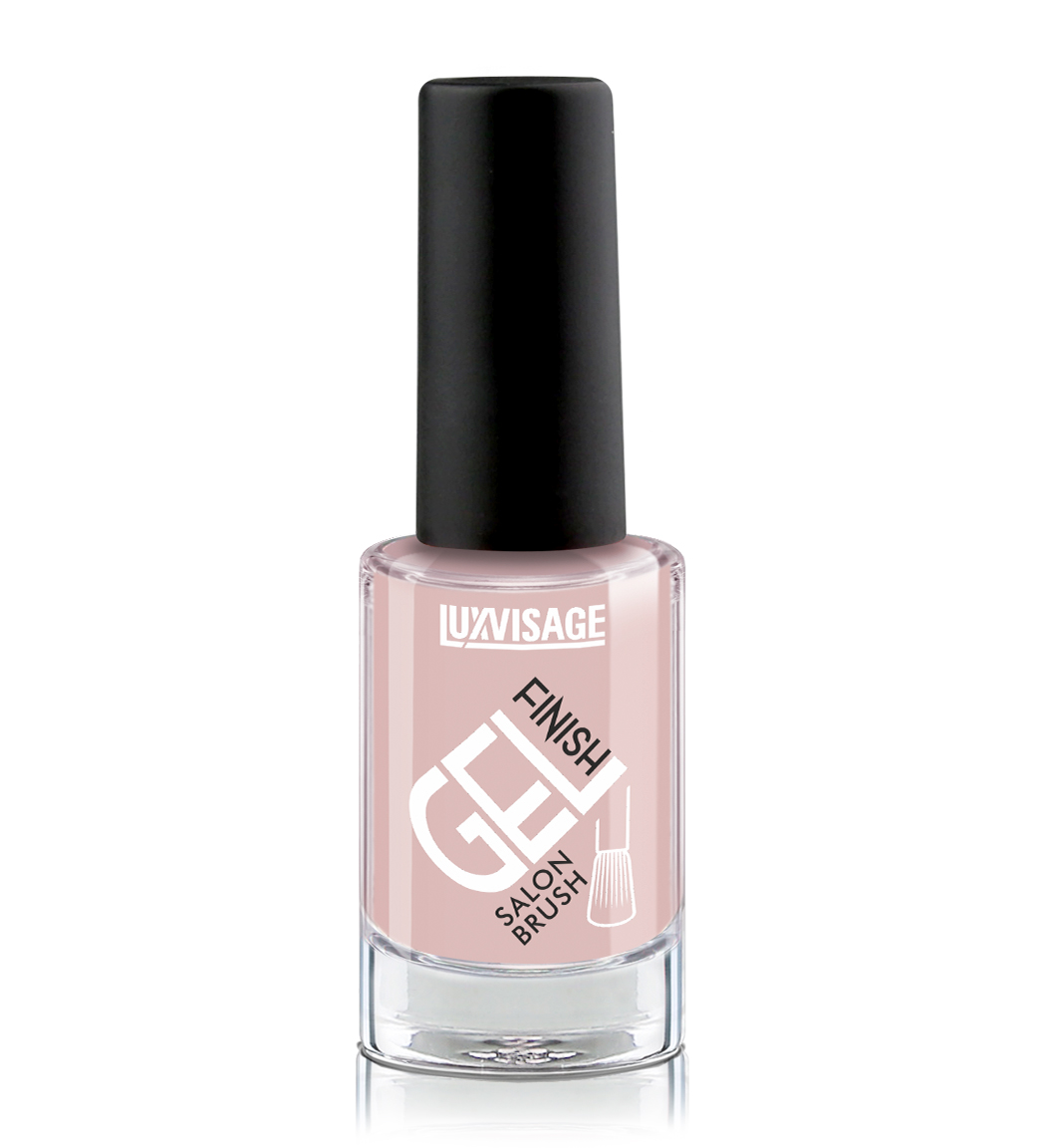 Лак для ногтей Luxvisage Gel finish, тон: 17 Бежевый, 9мл