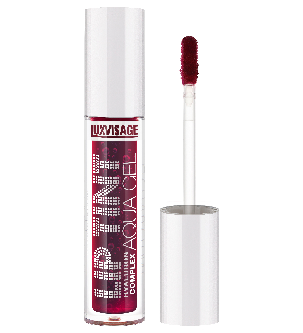 Тинт для губ с гиалуроновым комплексом Luxvisage Lip Tint Aqua Gel, тон 03 Deep Ruby, 3.4г