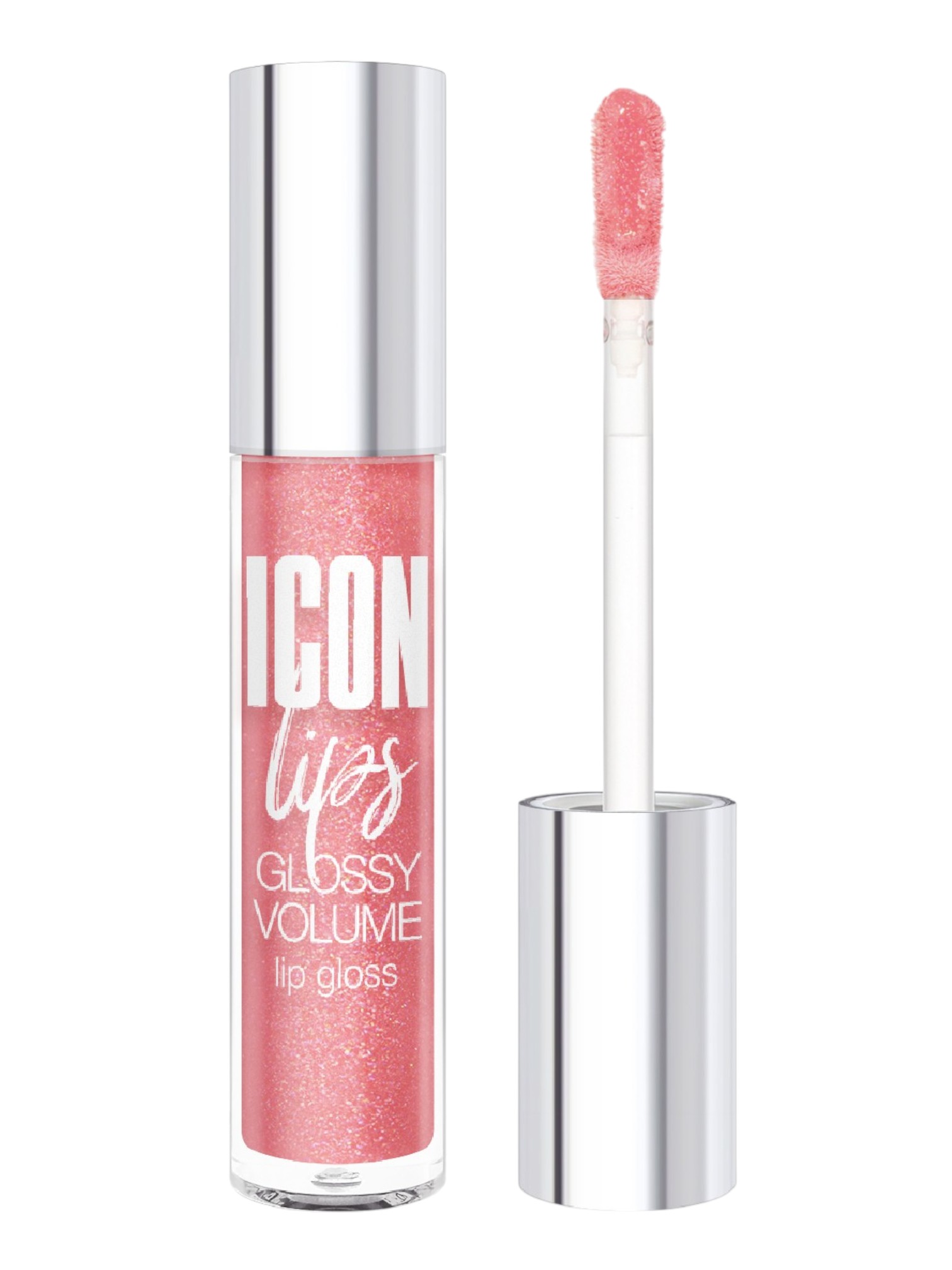 Блеск для губ Luxvisage Icon Lips Glossy Volume, с эффектом объема, тон: 503 Nude Rose, 2.9мл
