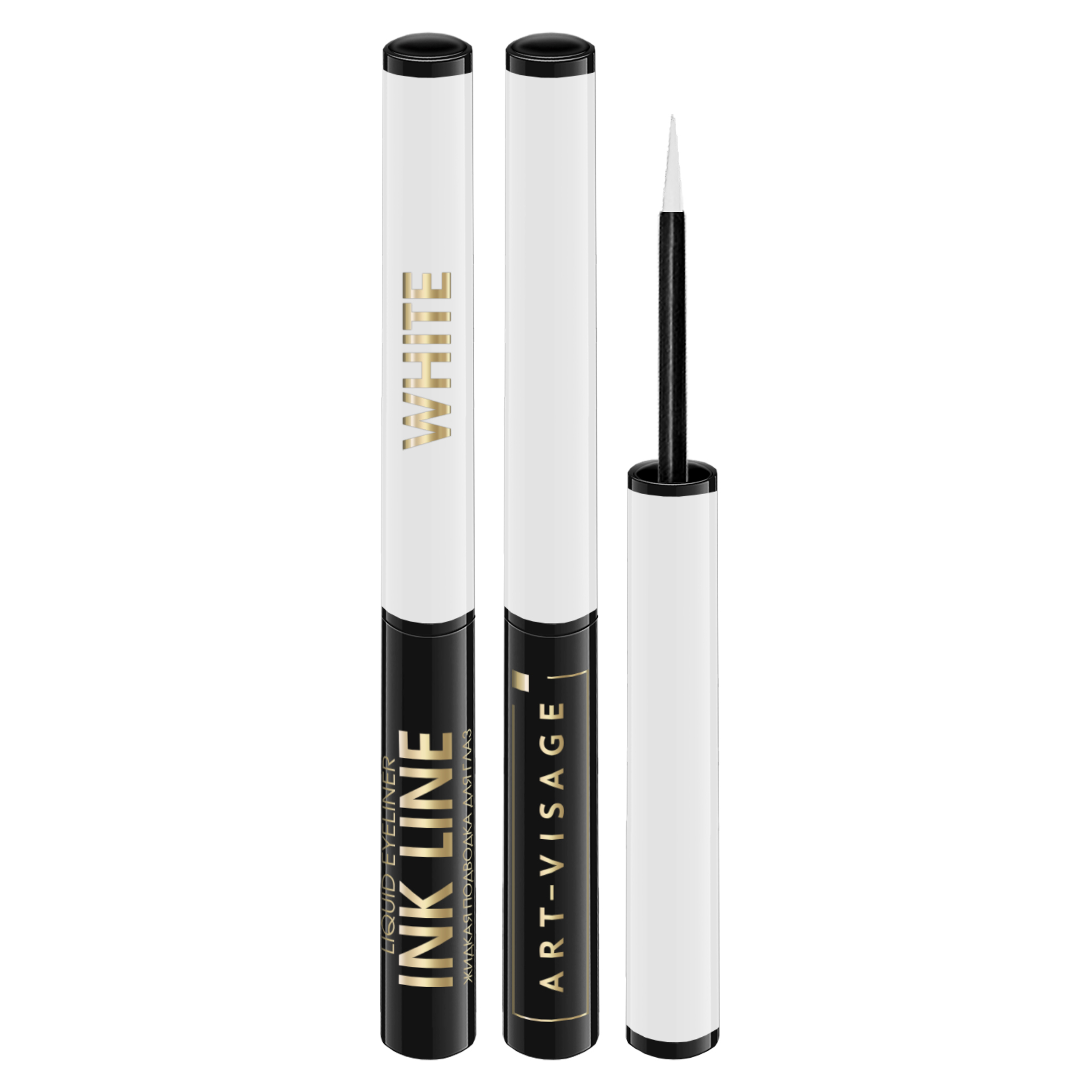 Art-Visage подводка для глаз жидкая INK Line белая