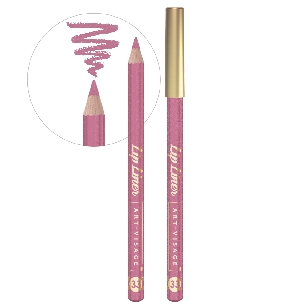 Art-Visage карандаш для губ Lip liner тон33 розовый жемчуг