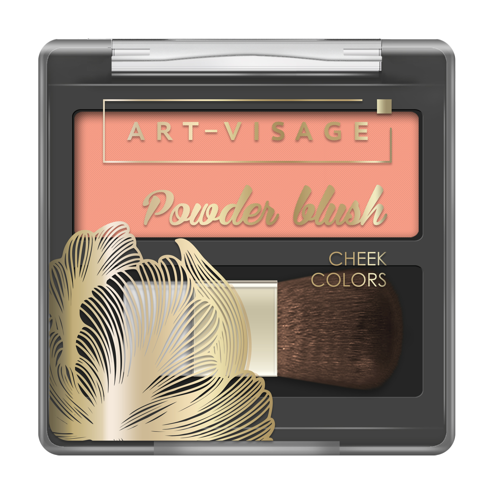 Art-Visage румяна пудровые (Powder Blush) тон301 персик