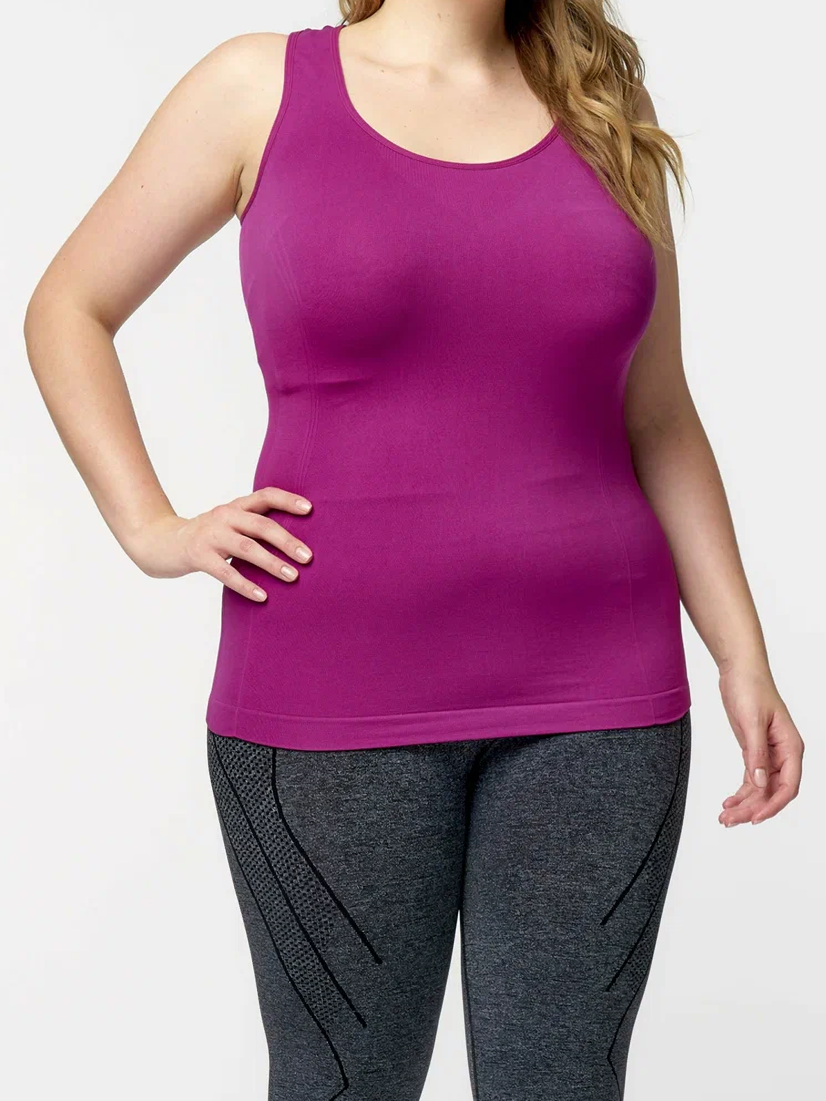Майка спортивная Pompea Pm Cn Active Up, цвет: ciclamino, размер: 40 (xs)