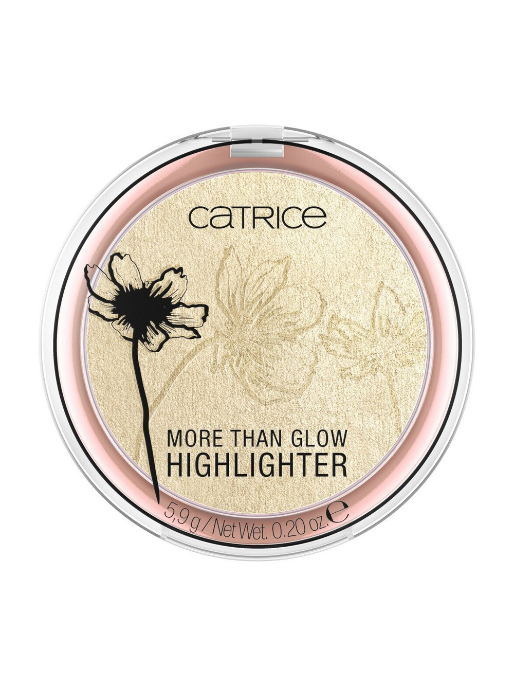 Хайлайтер для лица Catrice More Than Glow Highlighter, тон: 010 ultimate platinum glaze, 5.9г