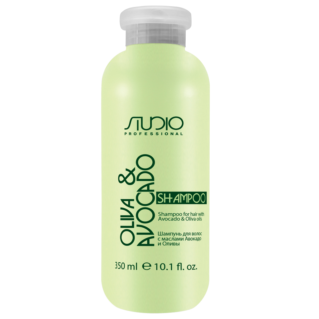 Шампунь для волос Kapous Studio Professional Olive&Avocado, увлажняющий, 350мл