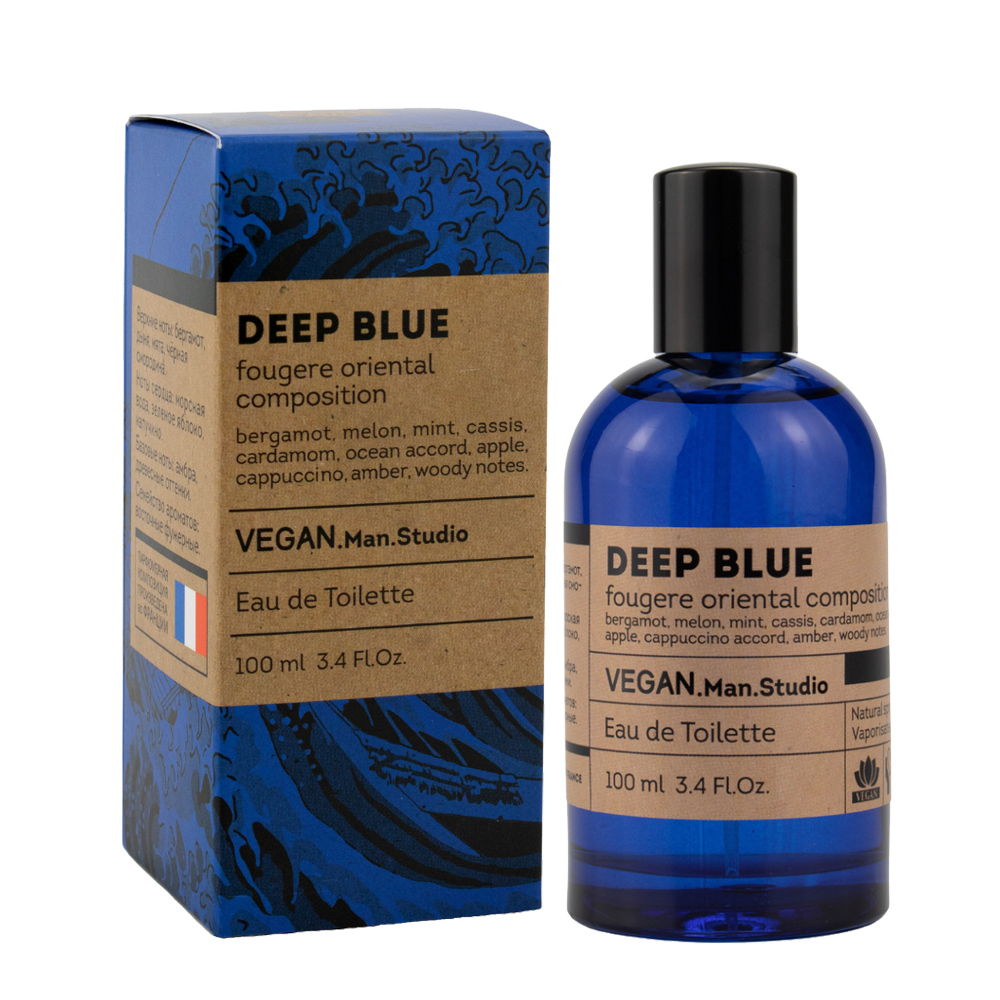 Туалетная вода мужская Vegan Man Studio Deep Blue 100мл