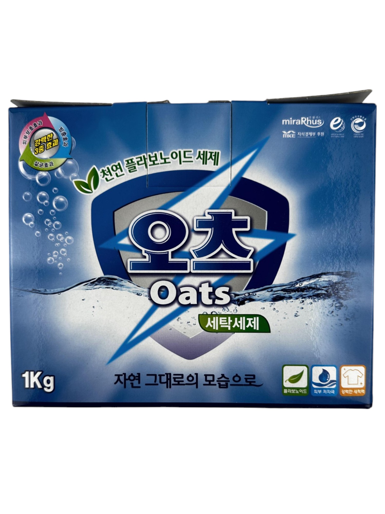 Стиральный порошок Oats, для белого и цветного белья, 1000г