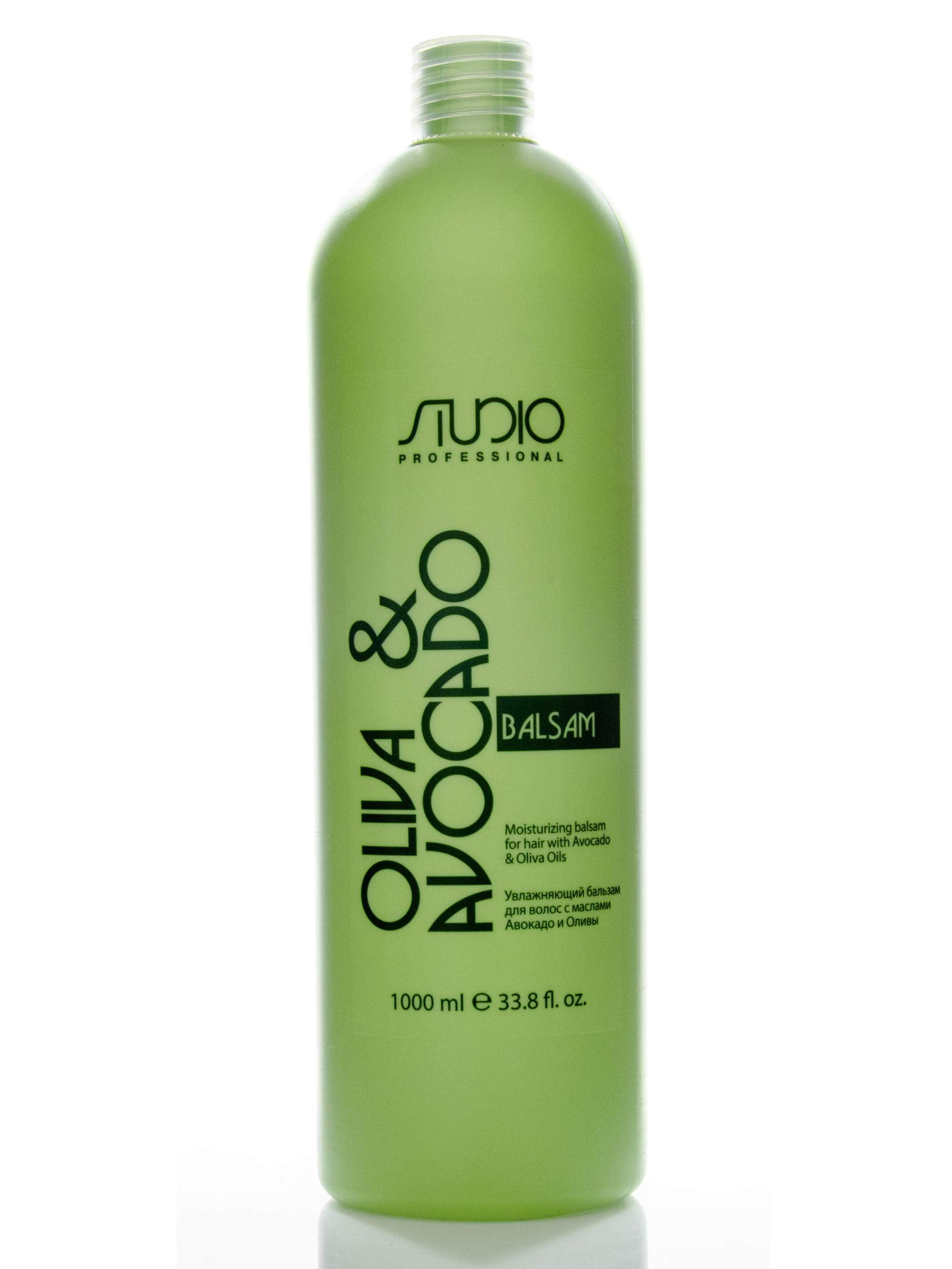 Бальзам для волос Kapous Studio Professional Olive and Avocado, увлажняющий, 1000мл