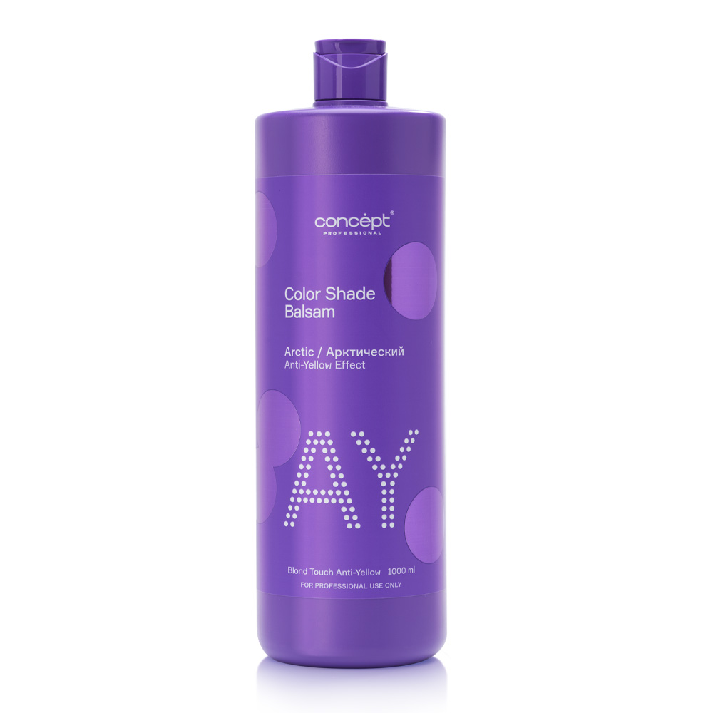 Бальзам для волос оттеночный Concept Color Shade Balsam, арктический блонд, 1000мл