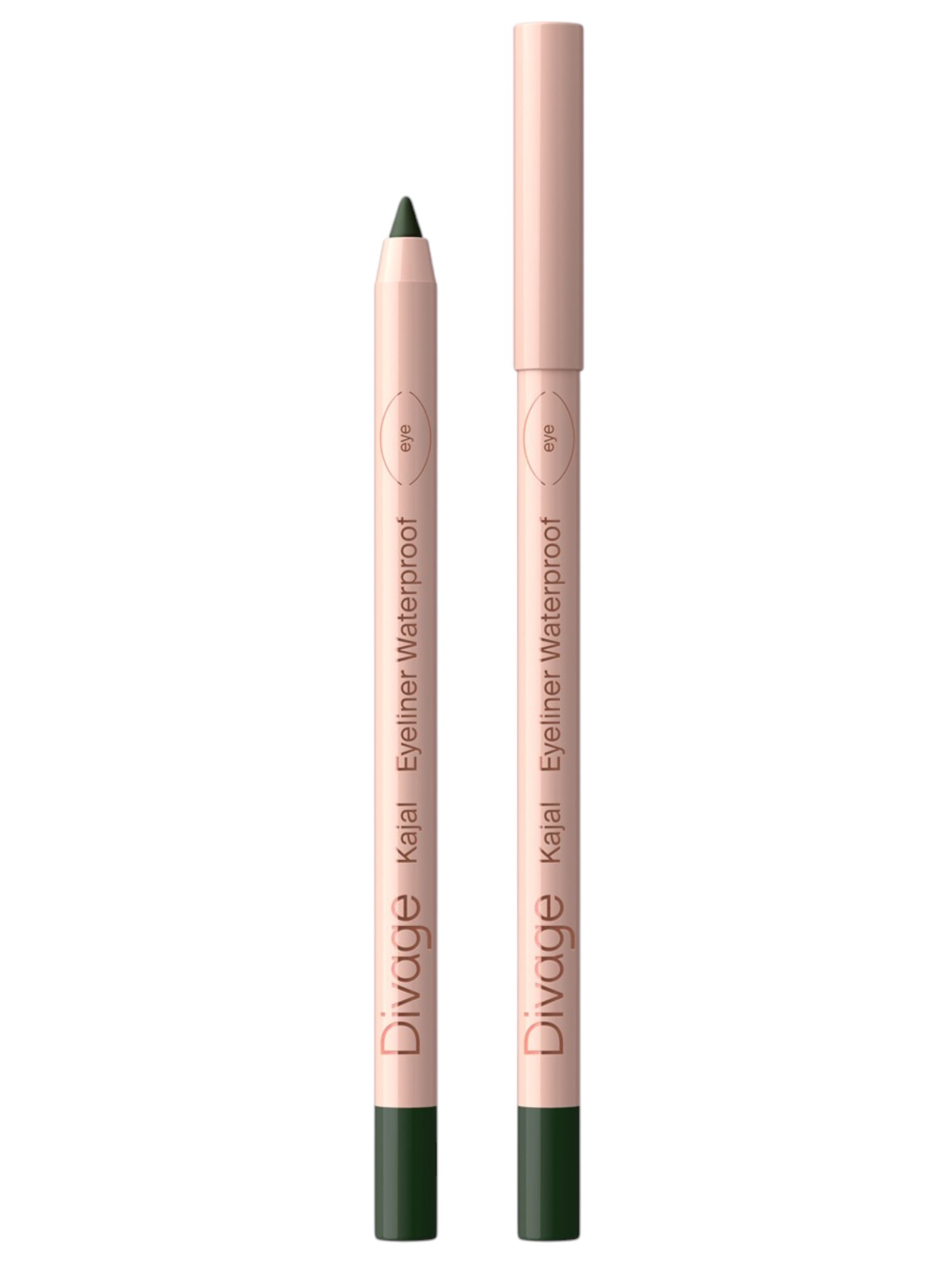 Карандаш для глаз Divage Eye Pencil Kajal Eyeliner, тон: 04 зеленый