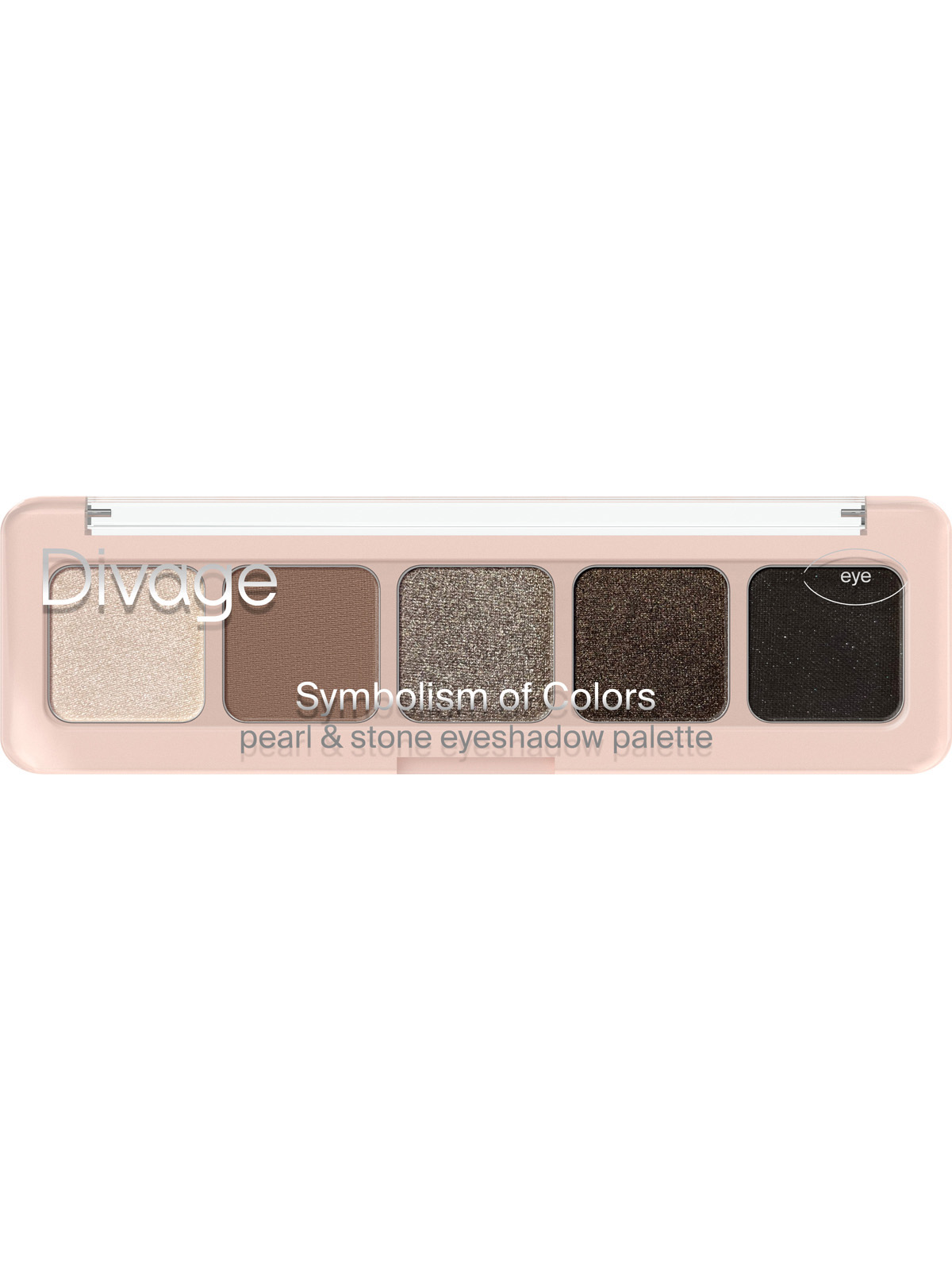 Divage Тени Для Век В Палетке Palette Symbolism Of Colors Ж Товар Жемчужина&Камень Pearl&stone