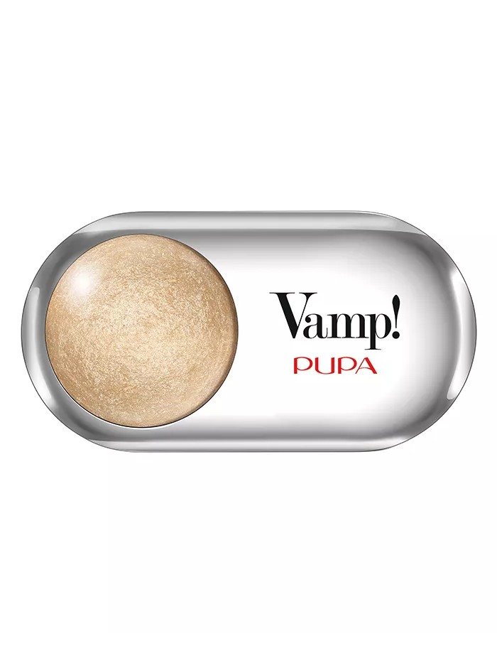 Тени для век Pupa Vamp! Wet&Dry, запеченные, тон: 201, 1 г