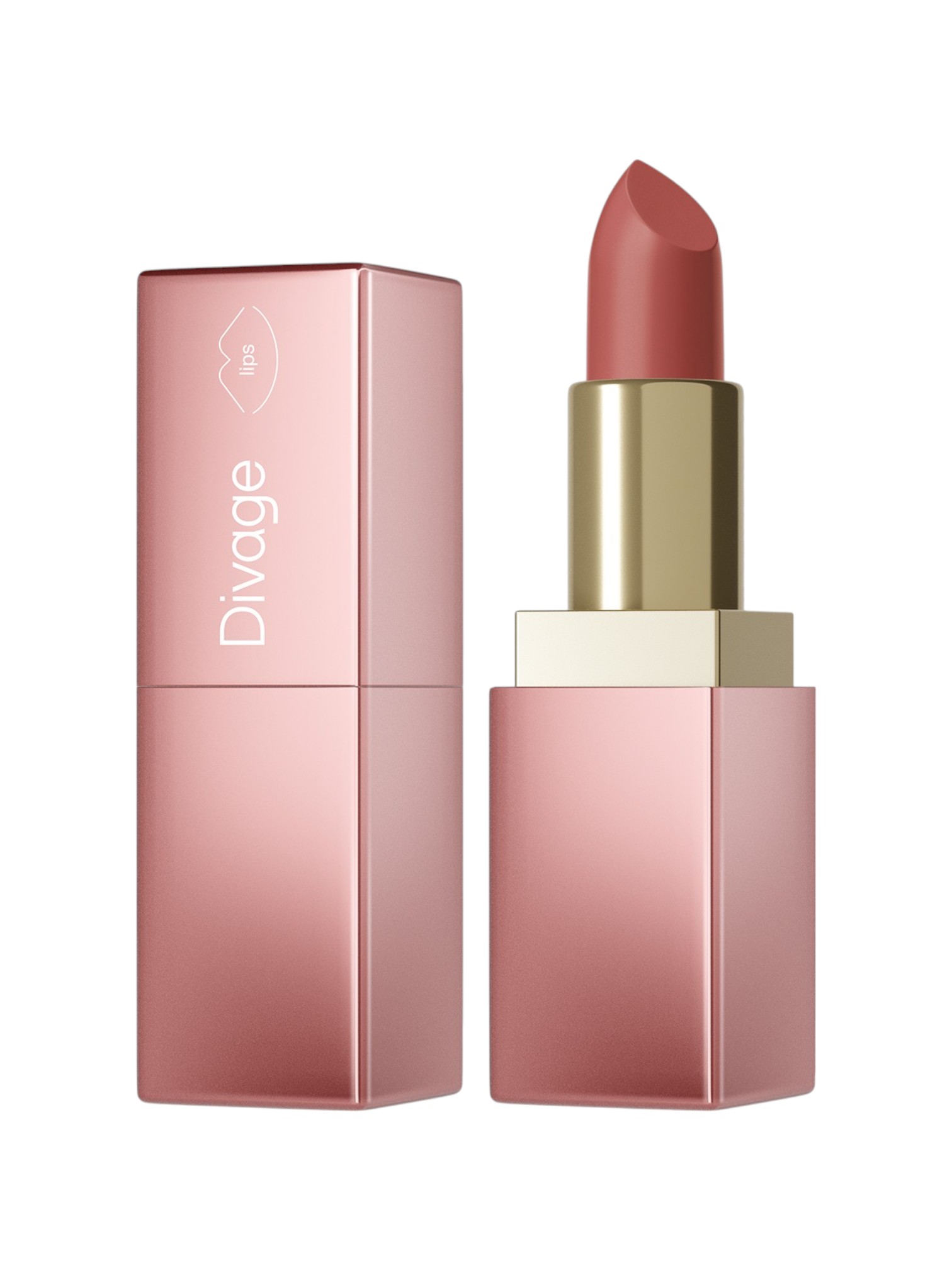 Помада для губ Divage Matte Sensuality Lipstick, тон: 10 терракотовый, 4г