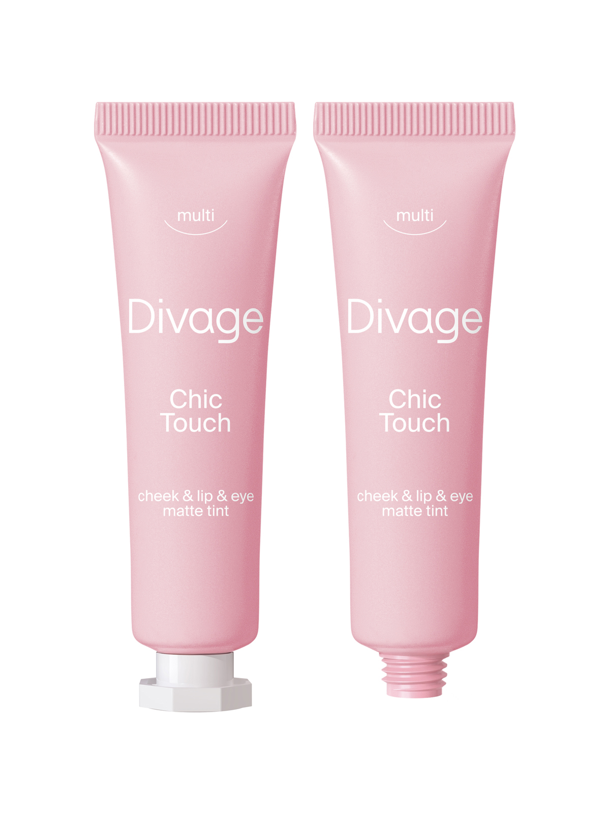 Тинт матовый Divage Chic Touch Matte Tint, тон: 01 холодный розовый, 11мл