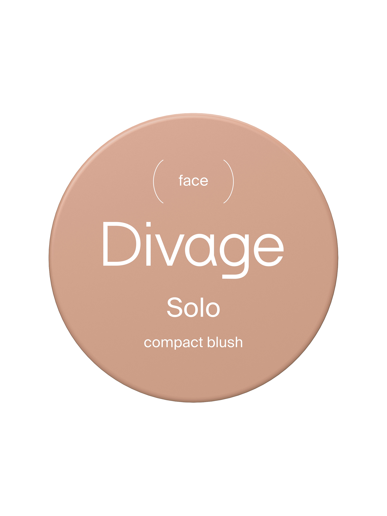 Румяна для лица Divage Solo Compact Blush, компактные, тон: 05 шампань, 2г