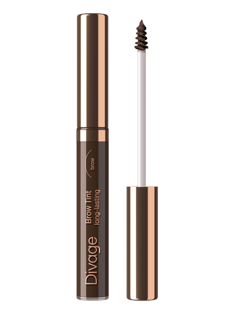 Divage Оттеночный гель для бровей Brow Tint Тон 02 темно-коричневый