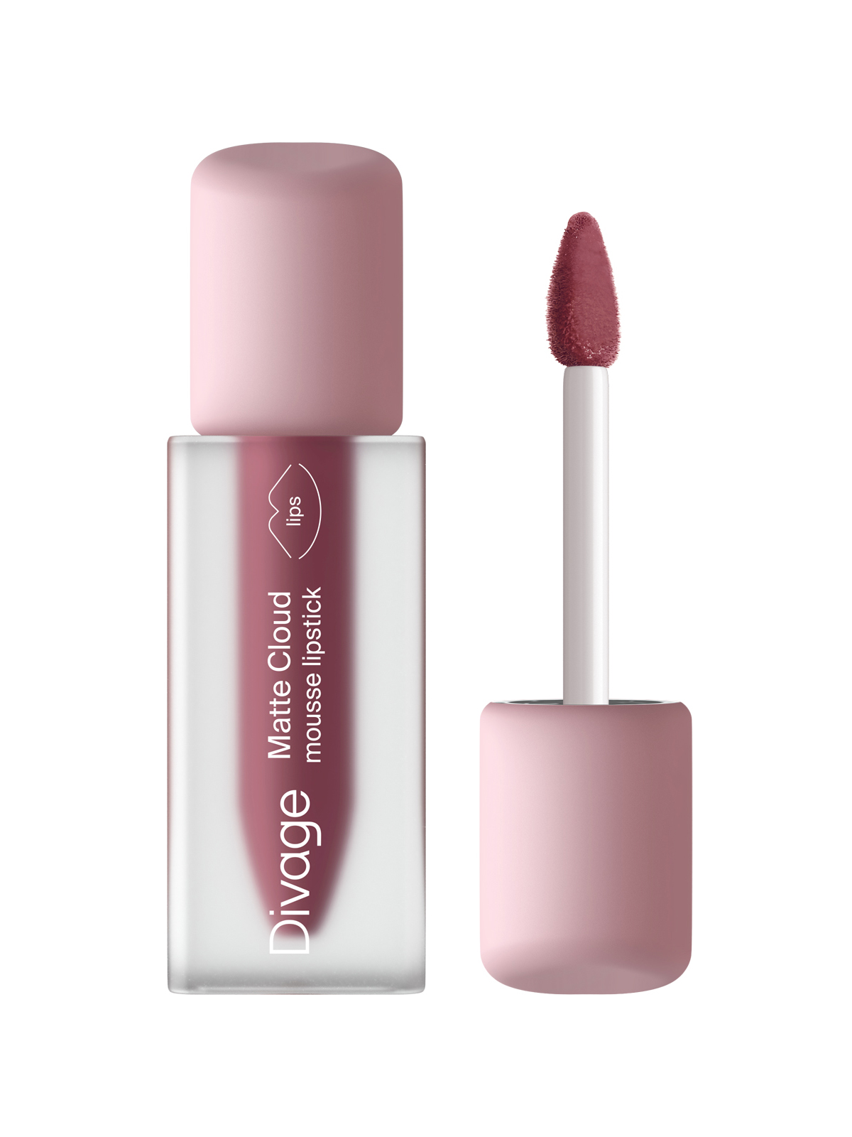Помада для губ Divage Matte Cloud Liquid Lipstick, жидкая, тон: Тон 07 винный, 3мл