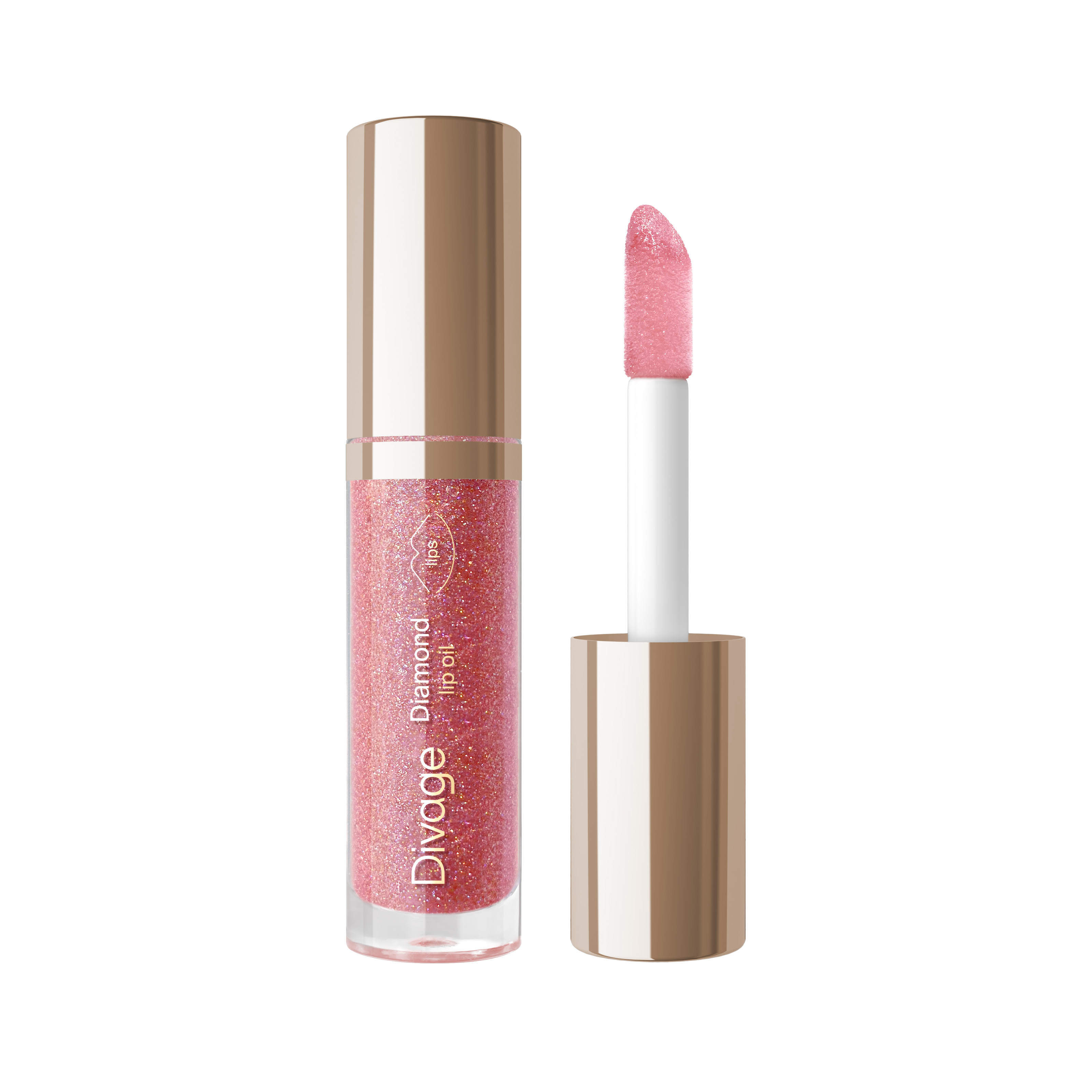 Divage Масло для губ бриллиантовое Diamond Lip Oil Тон 03 ягодный