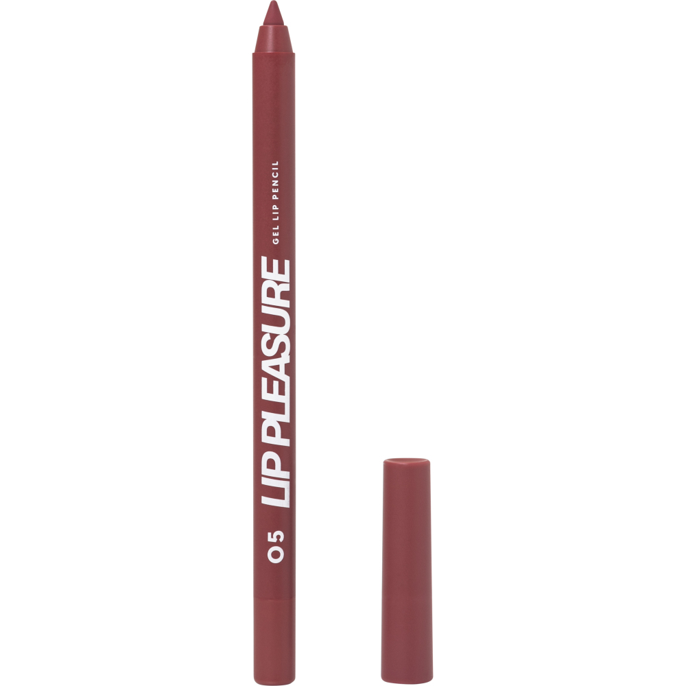 Карандаш для губ Love Generation Lip Pleasure, гелевый, тон: 05 красно-коричневый, 1.35г