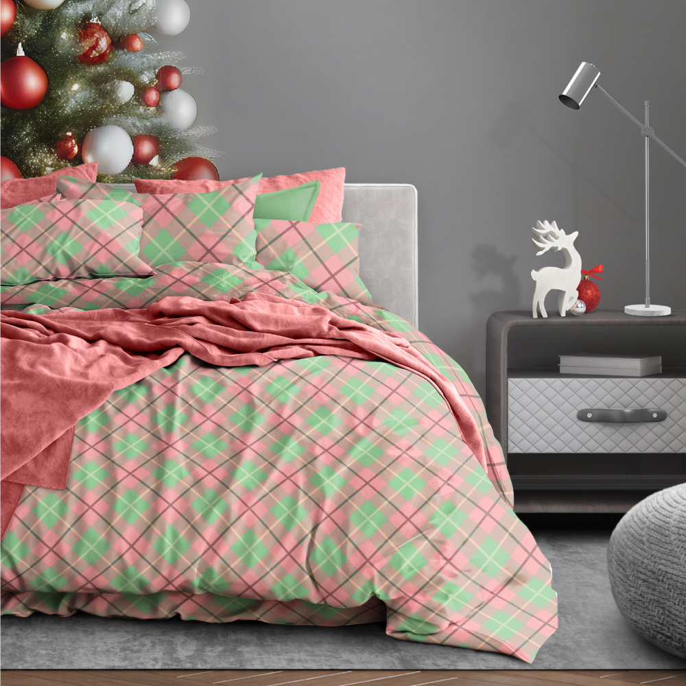 Комплект постельного белья Art for Home, евро, полисатин, наволочка: 50х70см