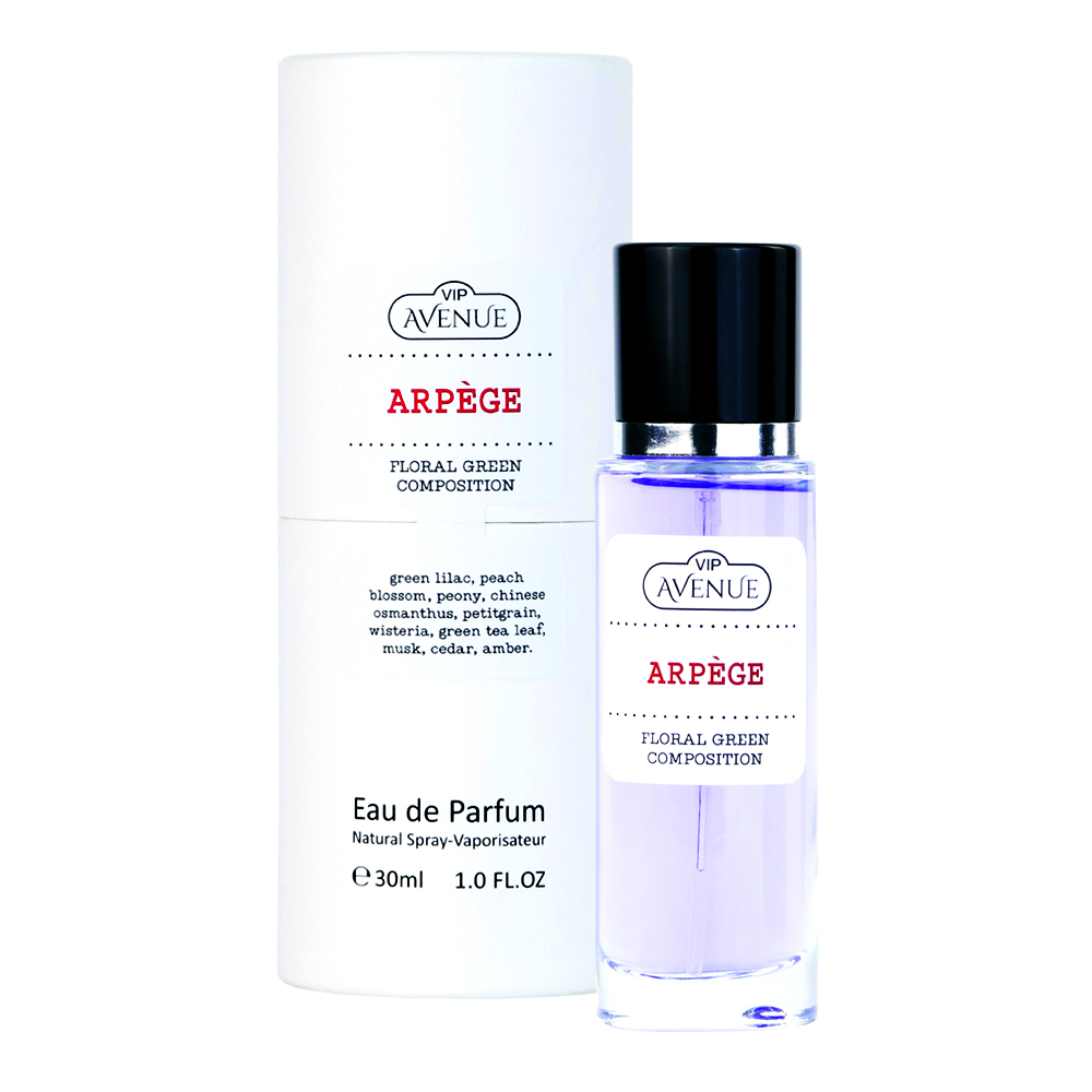 Парфюмерная вода женская Delta Parfum Vip Avenue Arpege, 30мл