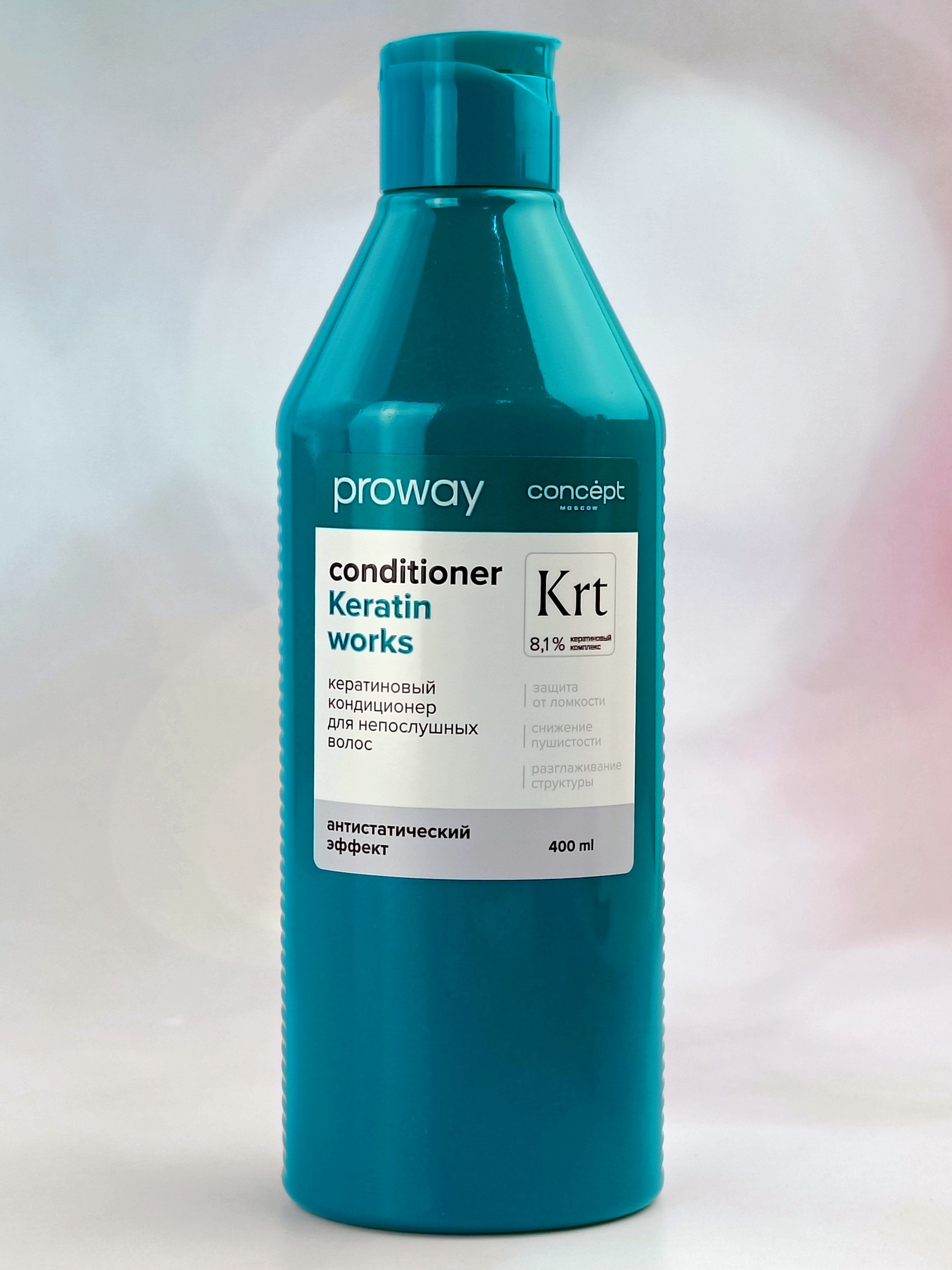 Кондиционер кератиновый Concept Proway Keratin Works, для разглаживания волос, 400 мл