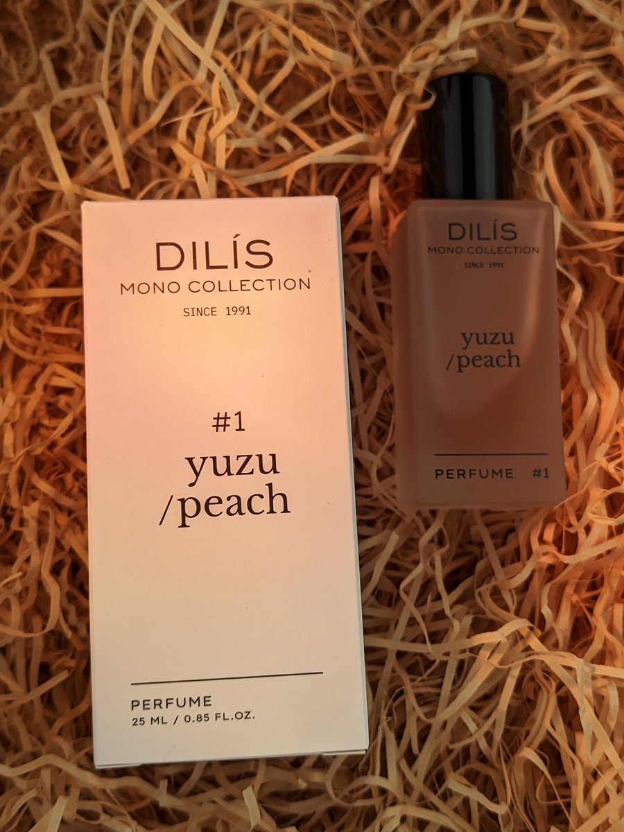 Духи для женщин Dilis Mono Collection Yuzu Peach, 25 мл
