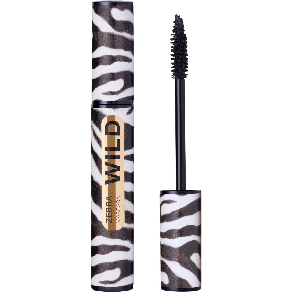 Тушь для ресниц Stellary Wild Zebra, черная, 12мл