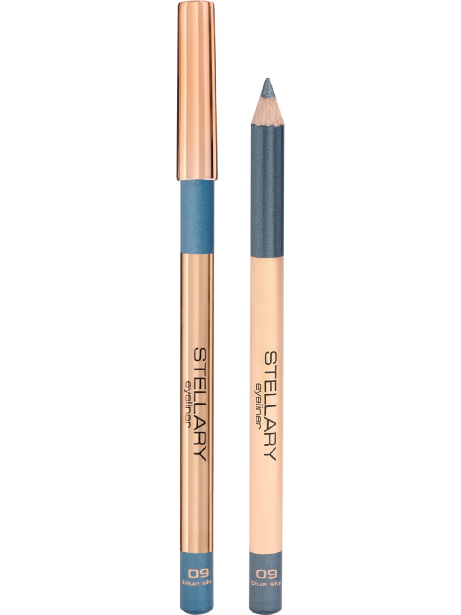 Карандаш для глаз Stellary Eyeliner, тон: 09 blue sky, 1.35г