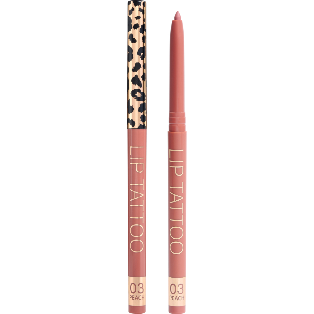 Карандаш для губ Stellary Lip Tattoo, автоматический, тон: 03 peach, 0.28г