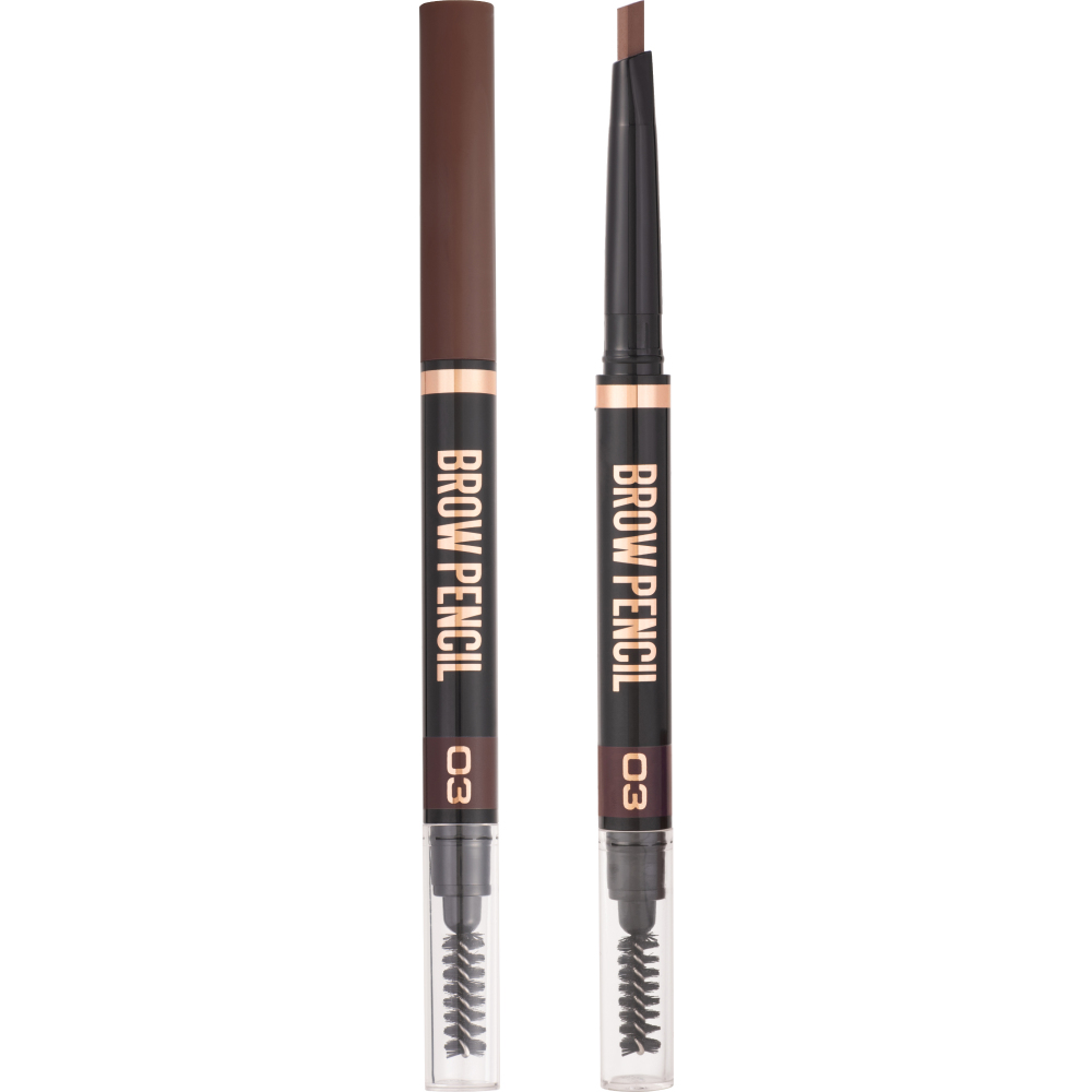 Карандаш для бровей Stellary Brow Sculpting Pencil, автоматический, тон: 03 коричневый, 0.3г