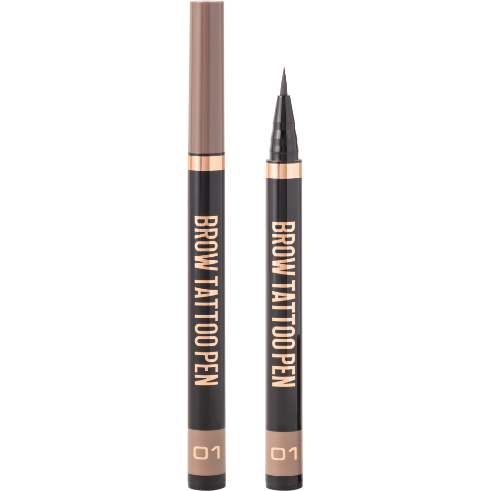 Лайнер для бровей Stellary Brow Tattoo Pen, тон: 01 светло-коричневый, 0.7мл