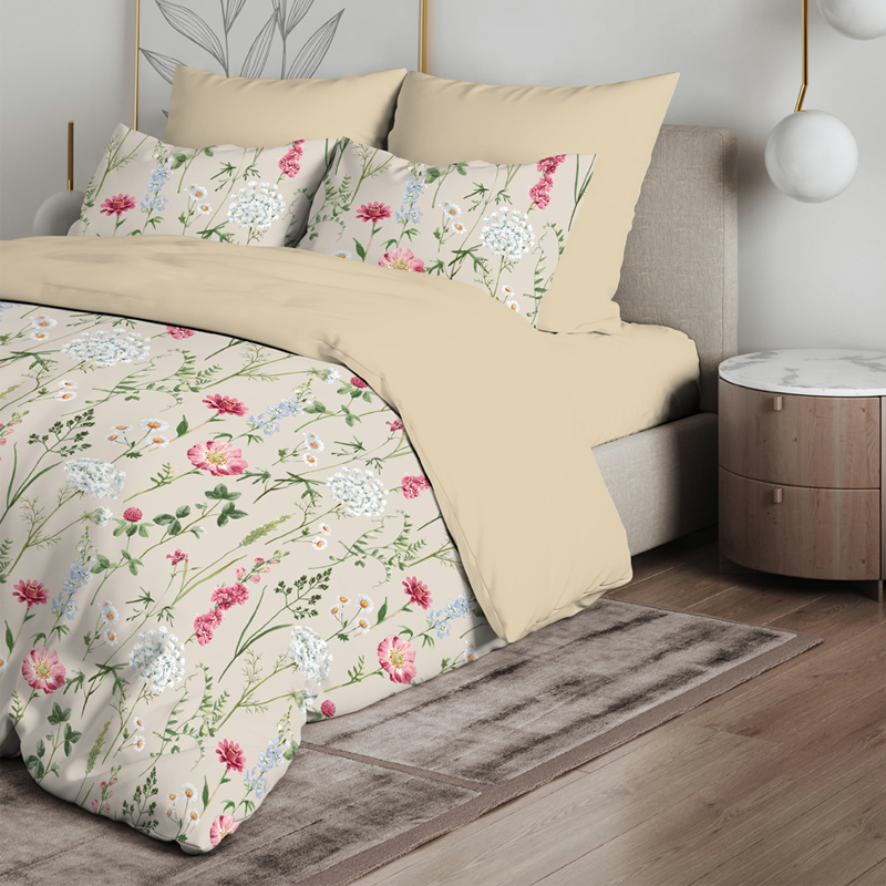 КПБ Home collection Евро 220 Поплин наб 50х70 20130/1 Новэкс (по 5)