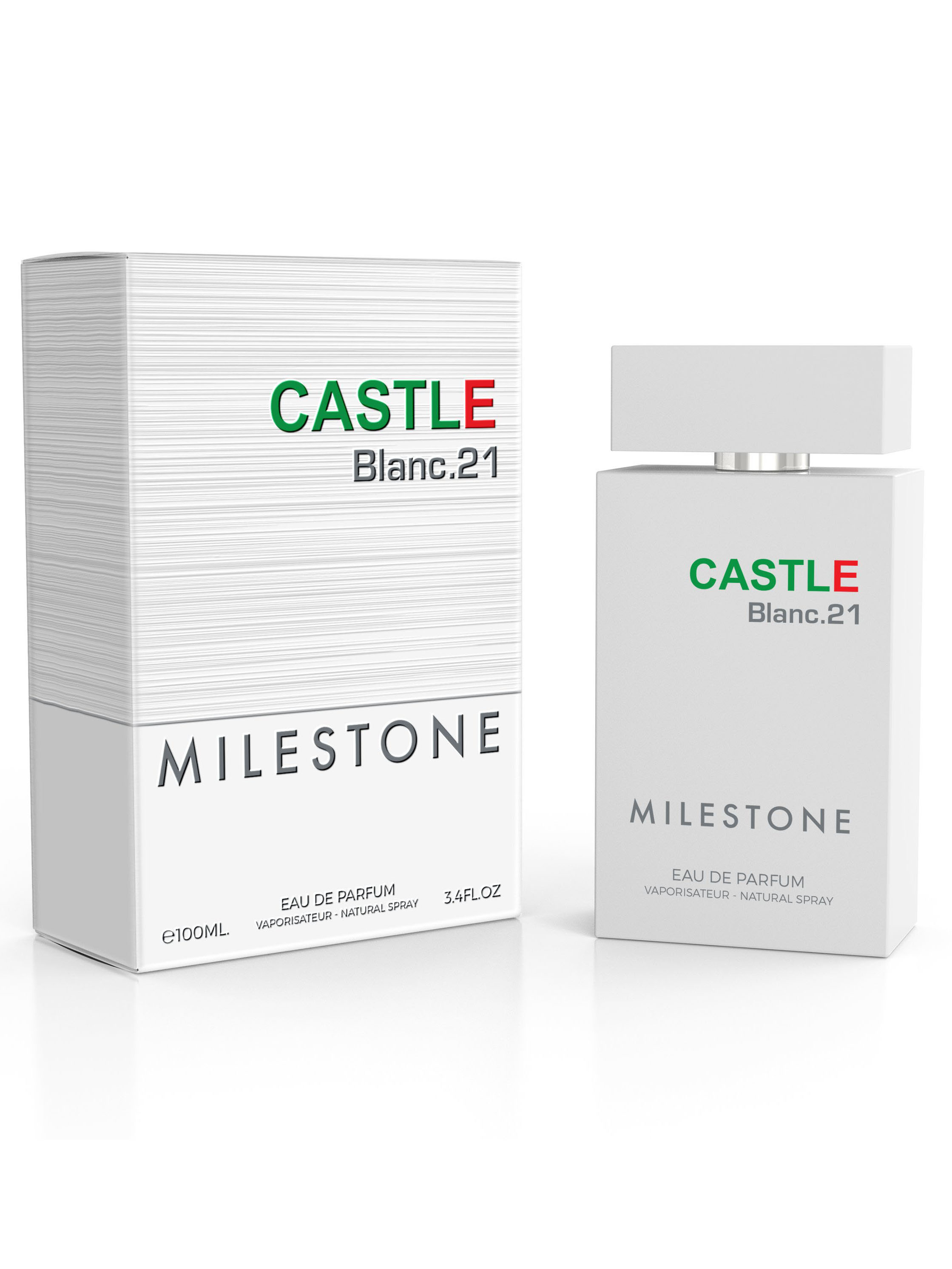 Парфюмерная вода для мужчин Milestone Castle Blanc.21, 100мл