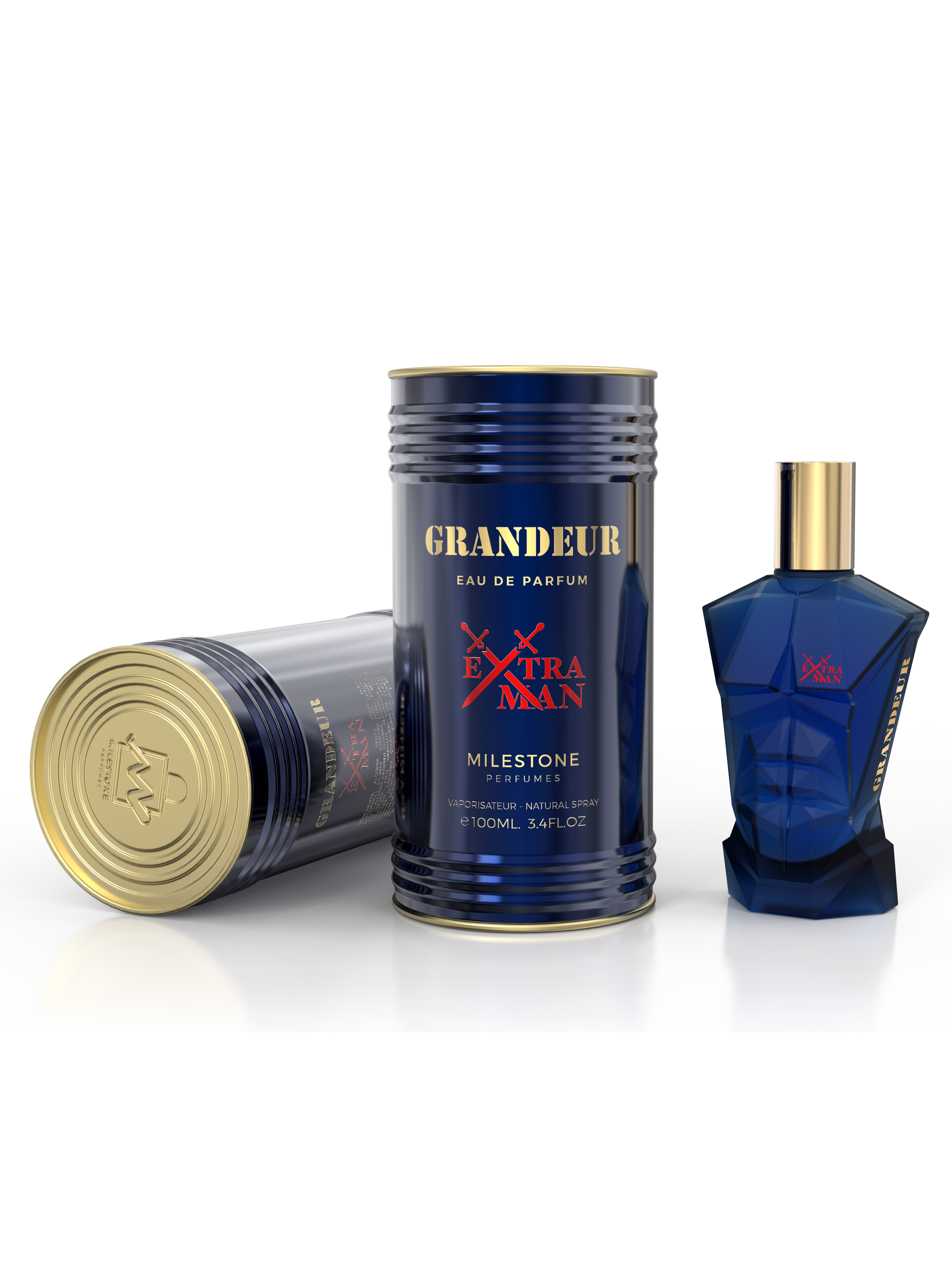 Парфюмерная вода для мужчин Milestone Grandeur Extra Man, 100мл
