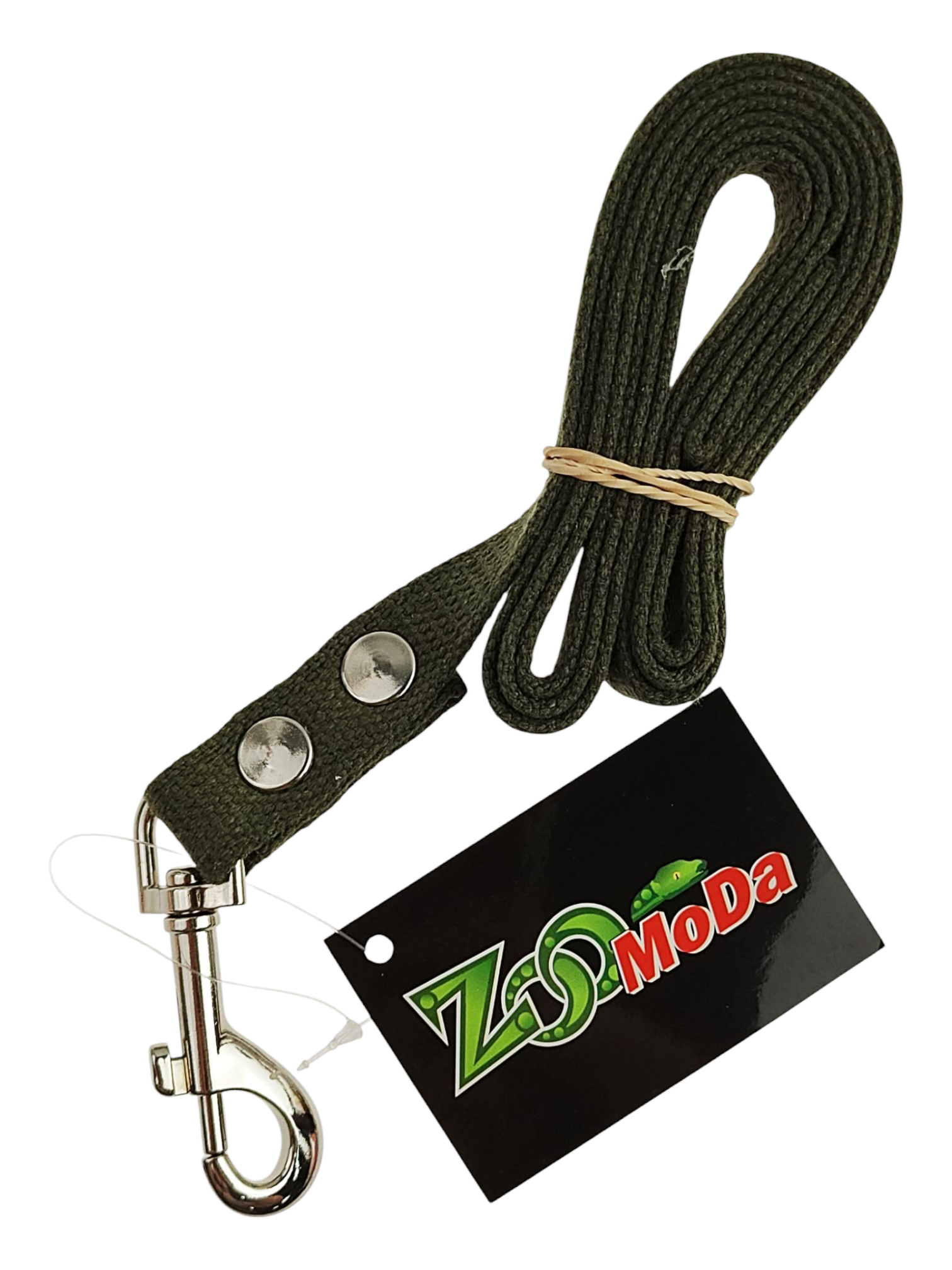 Поводок ZooMoDa, брезентовый, 1.5м