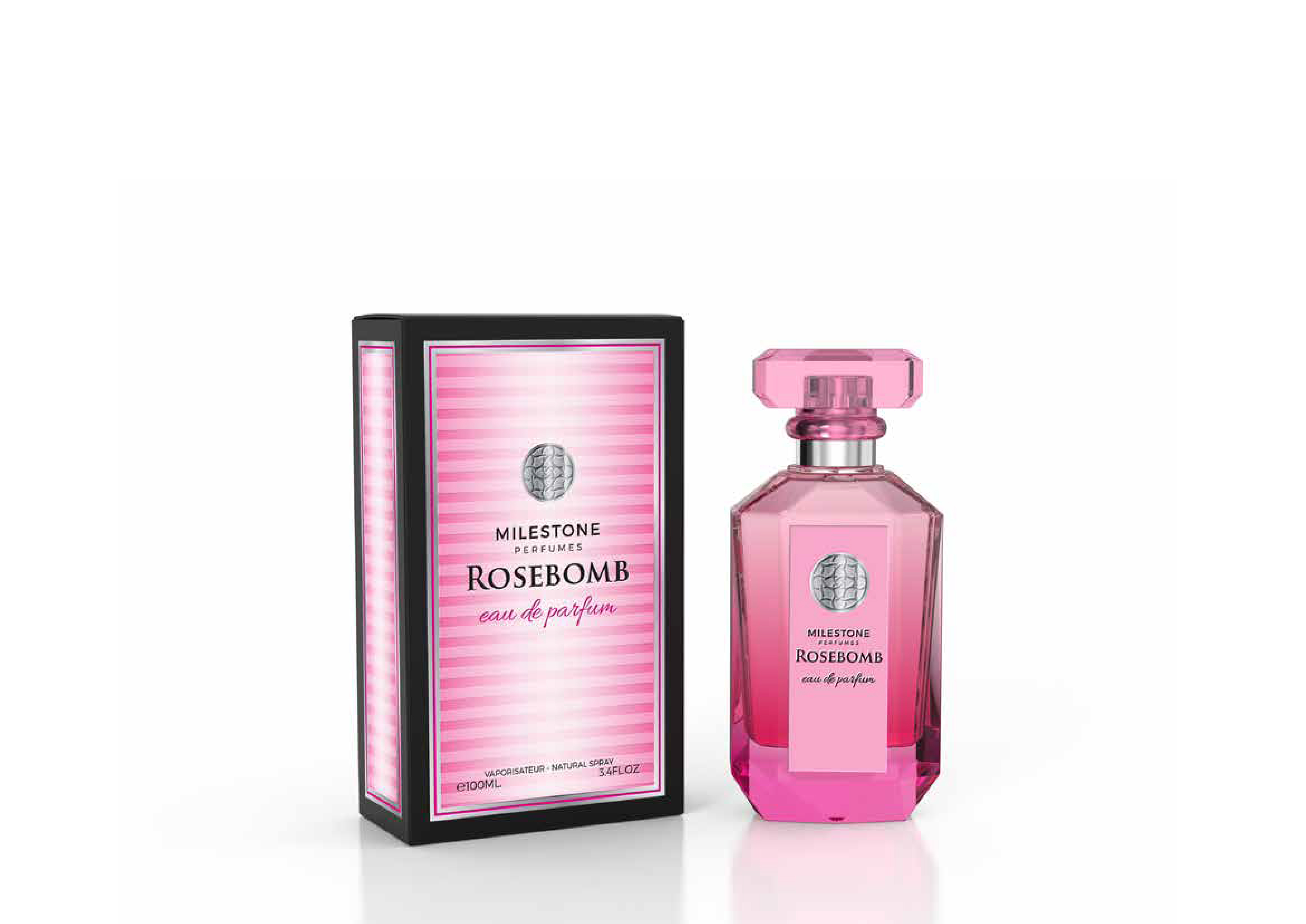 Парфюмерная вода женская Milestone Rosebomb, 100мл
