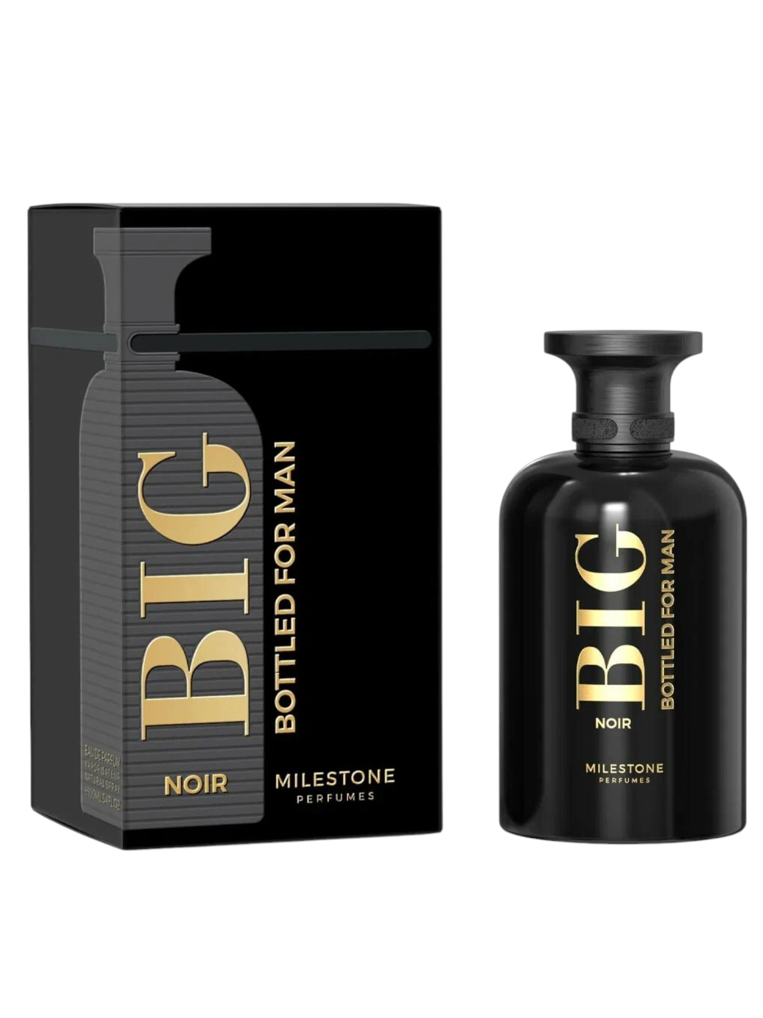 Парфюмерная вода мужская Milestone Big Bottled For Man Noir, 100мл