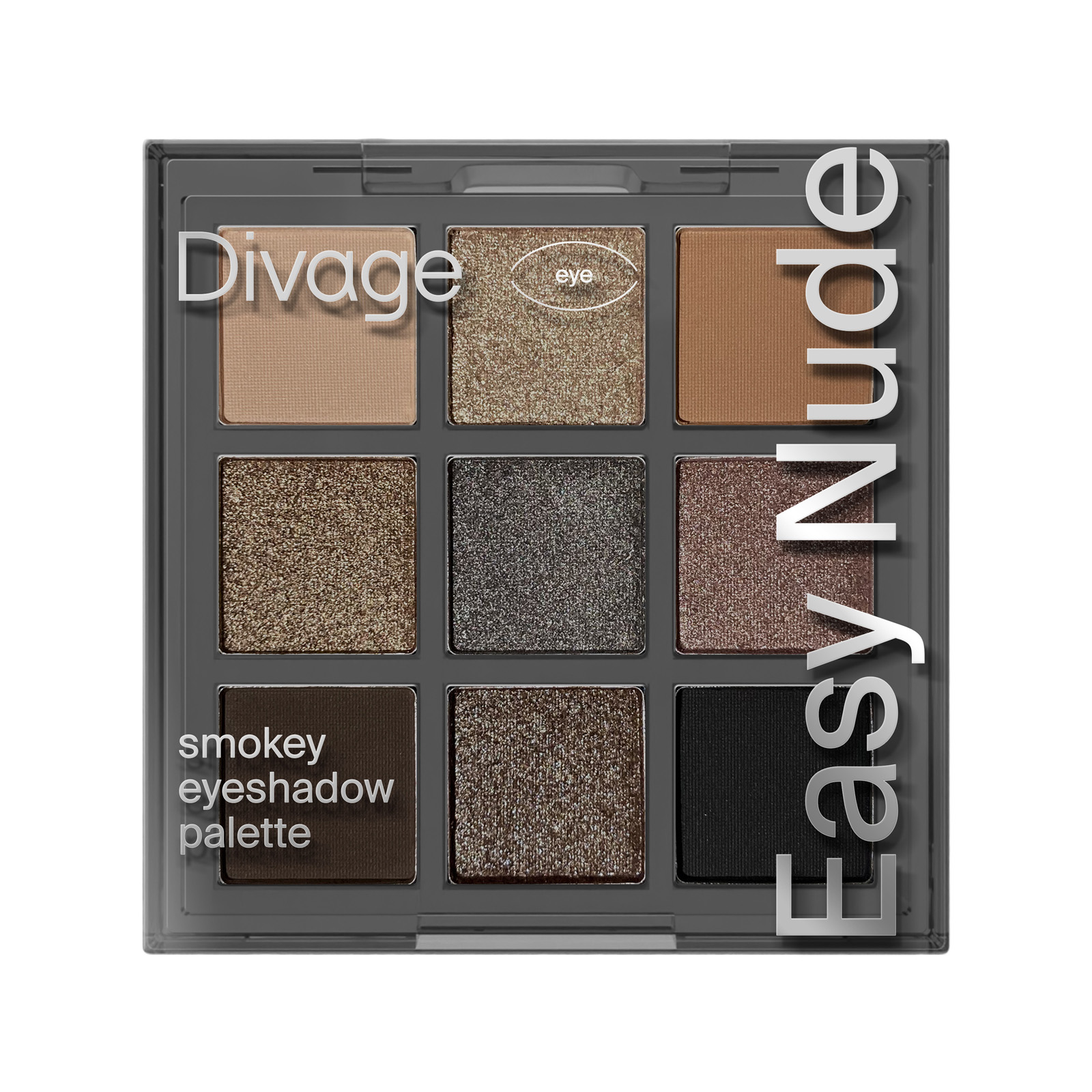 Палетка теней для век Divage Easy Nude Smokey eyeshadow palette