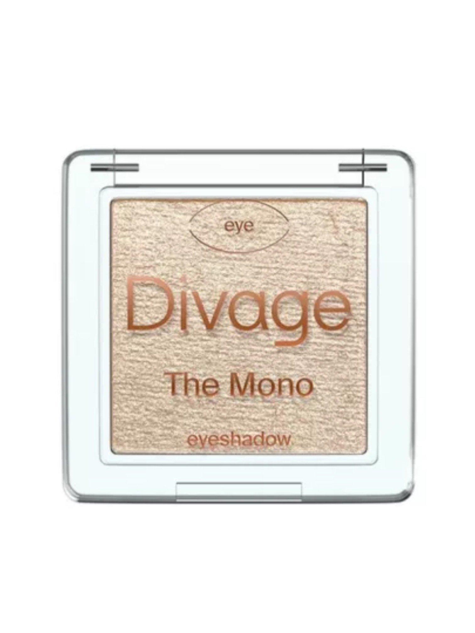 Тени для век Divage The Mono, тон: 01 бежевый, 4г