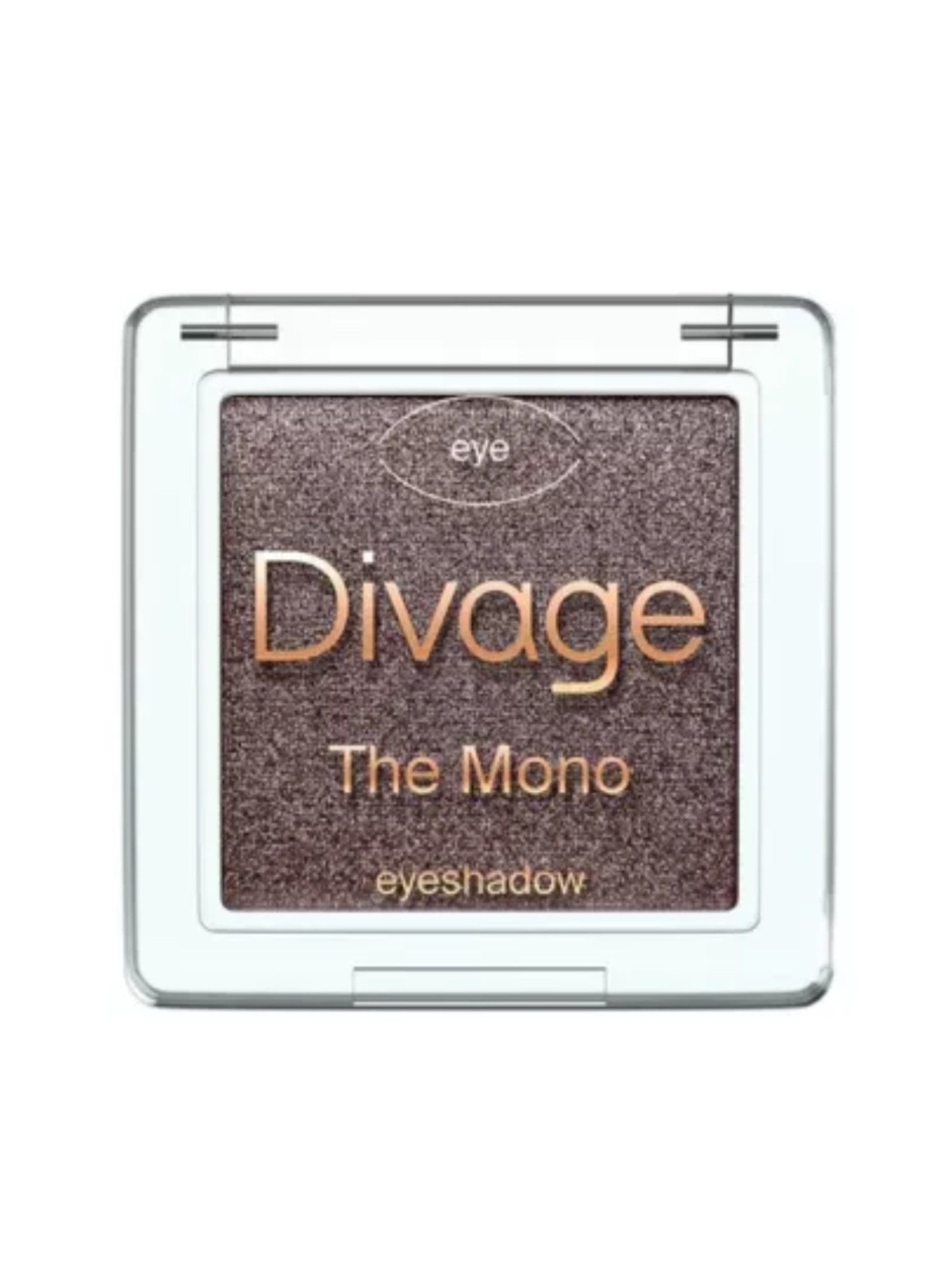 Тени для век Divage The Mono, тон: 04 серо-фиолетовый, 4г