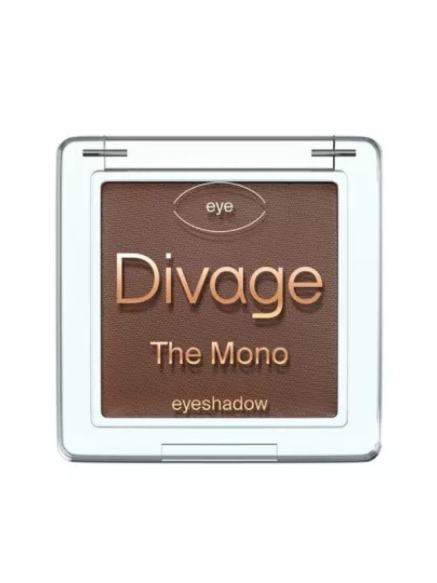 Тени для век Divage The Mono, тон: 08 кофейный, 4г
