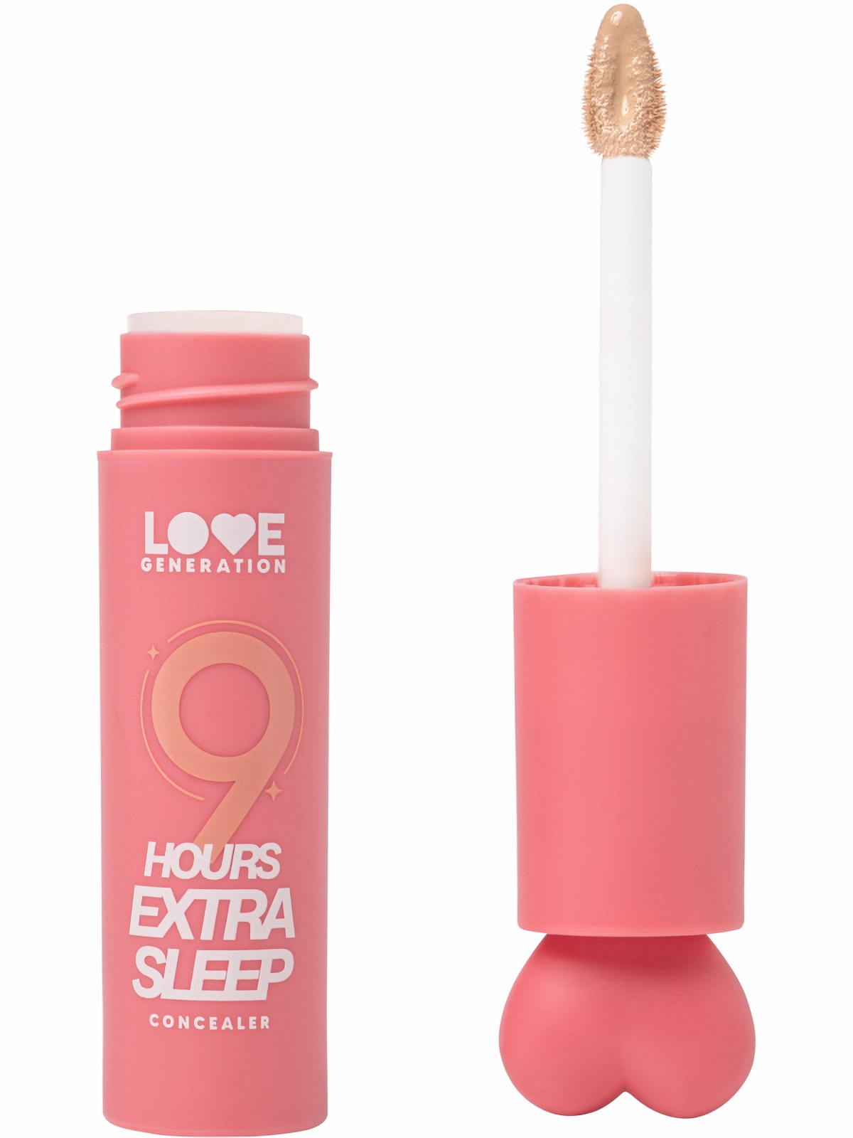 Консилер кремовый Love Generation 9 Hours Extra Sleep, увлажняющий, тон: 01 холодный бежевый, 3.5мл