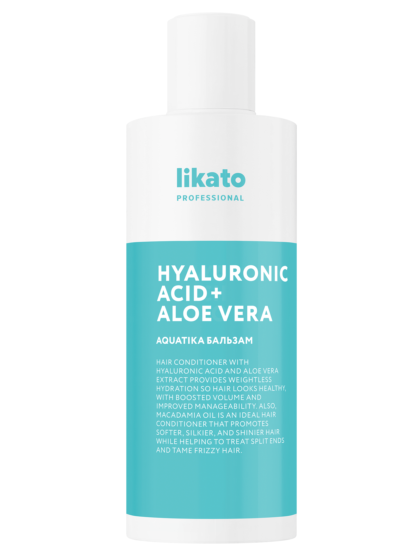 Бальзам для волос Likato Hyaluronic Acid+Aloe vera, увлажняющий, 400мл