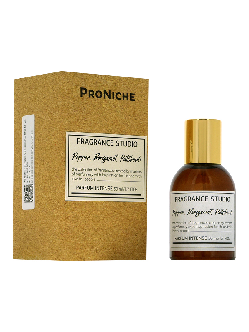 Духи ProNiche Fragrance Studio Pepper, Bergamot, Patchouli, 50мл
